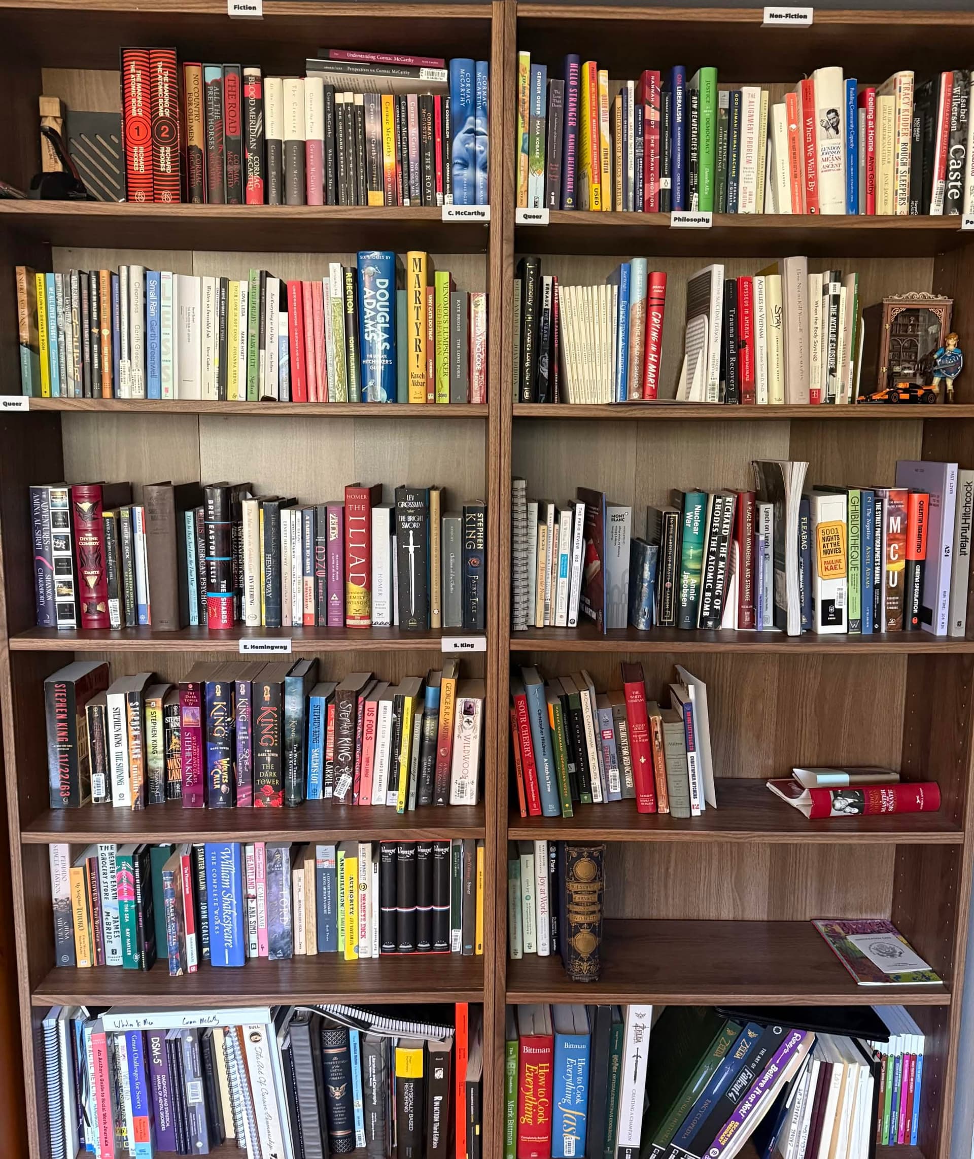 Uploaded bookshelf
