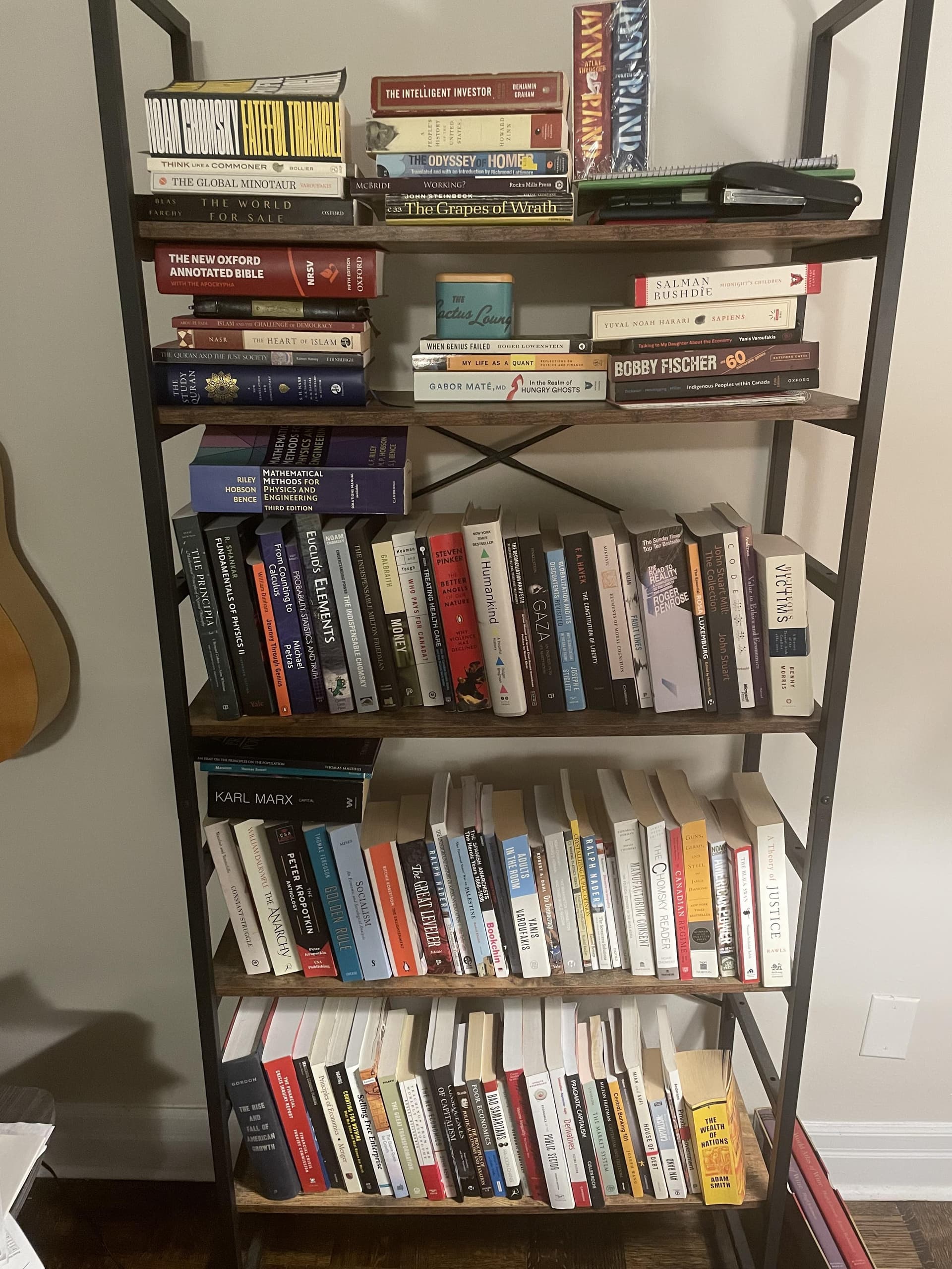 Uploaded bookshelf