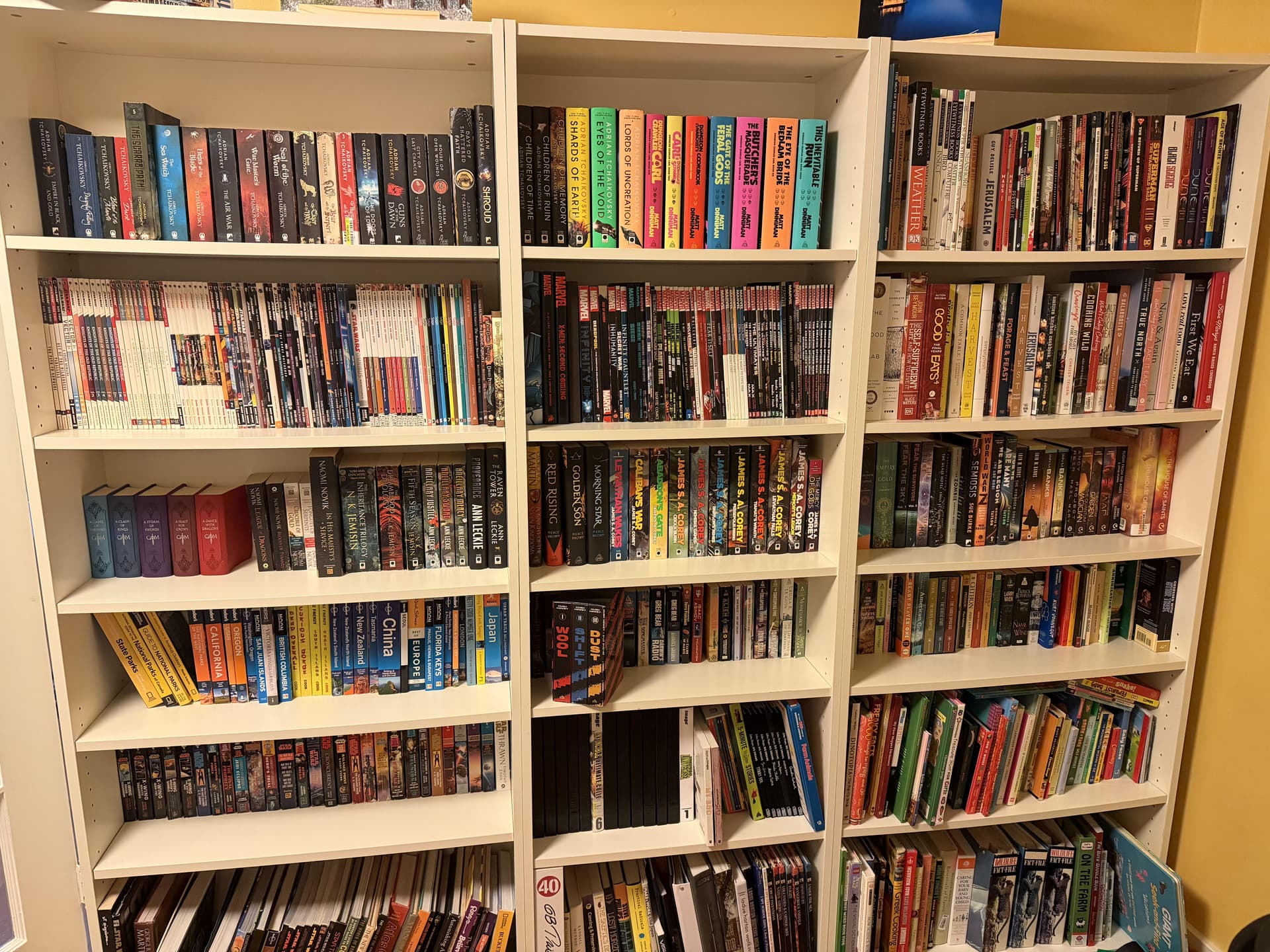 Uploaded bookshelf