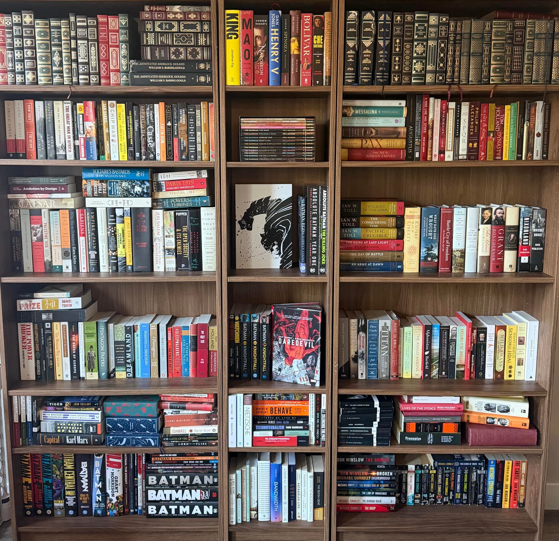 Uploaded bookshelf