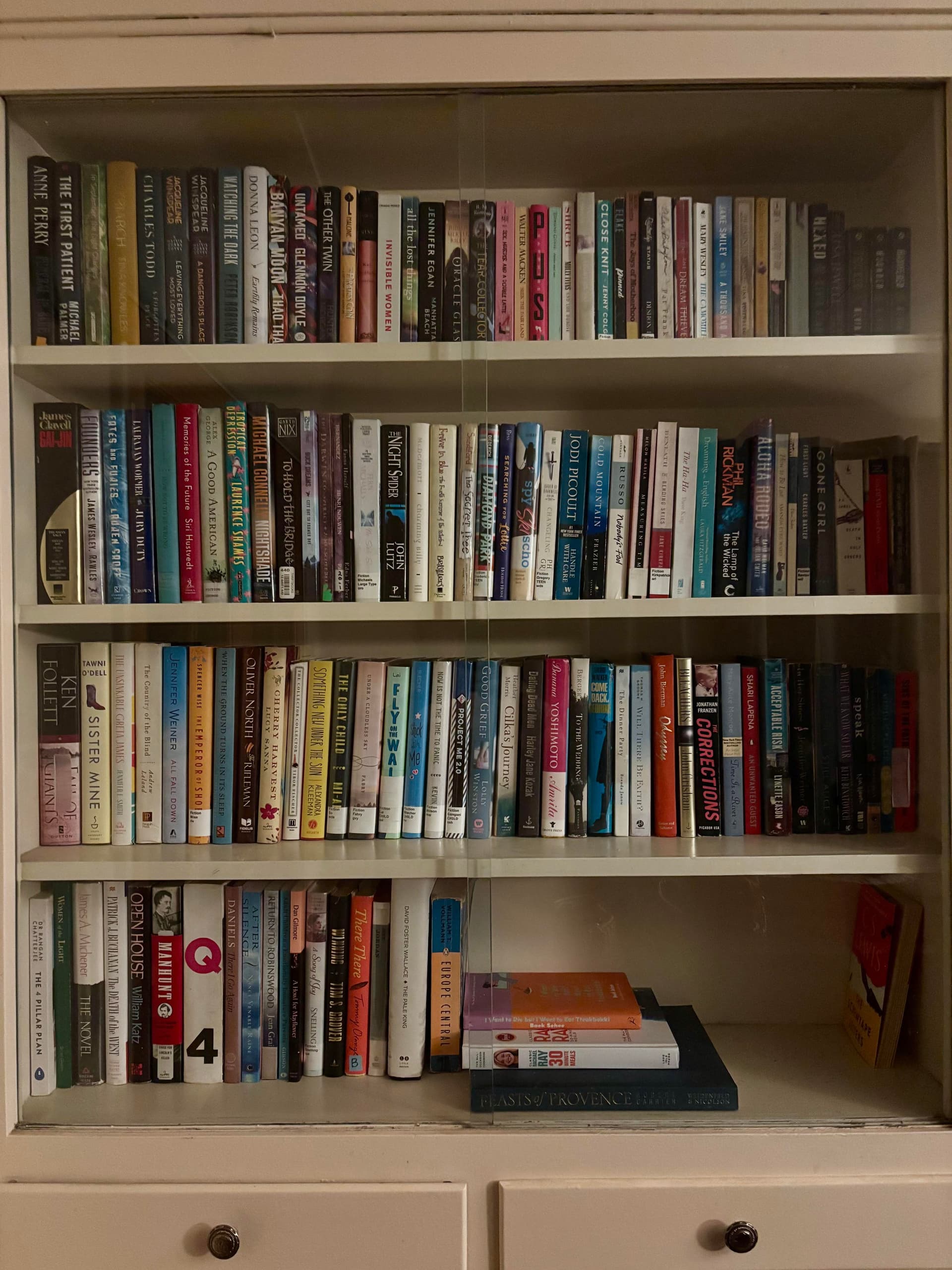 Uploaded bookshelf