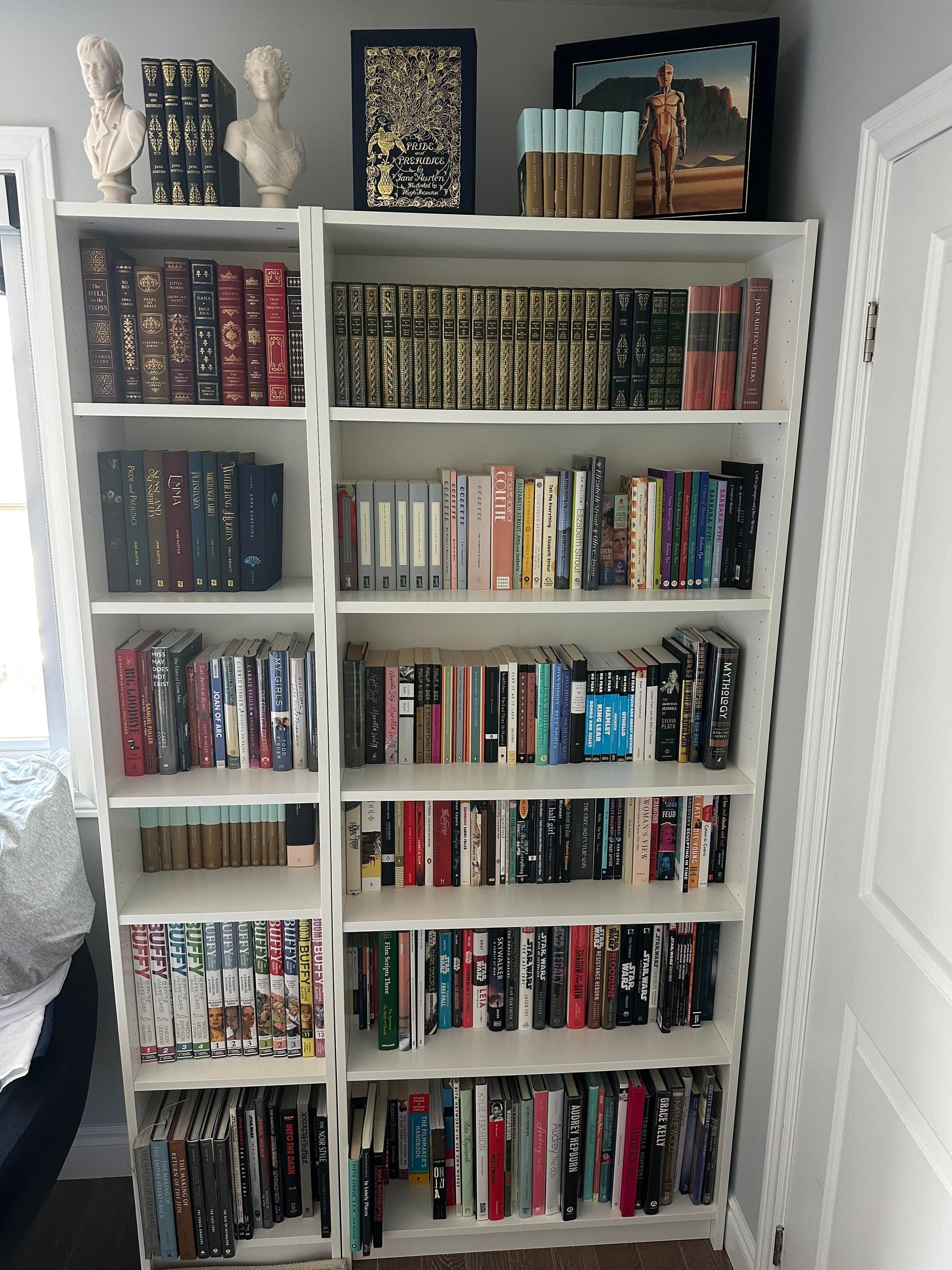 Uploaded bookshelf