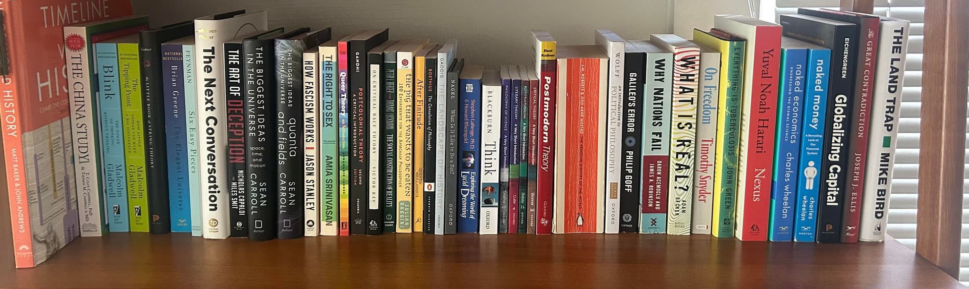 Uploaded bookshelf