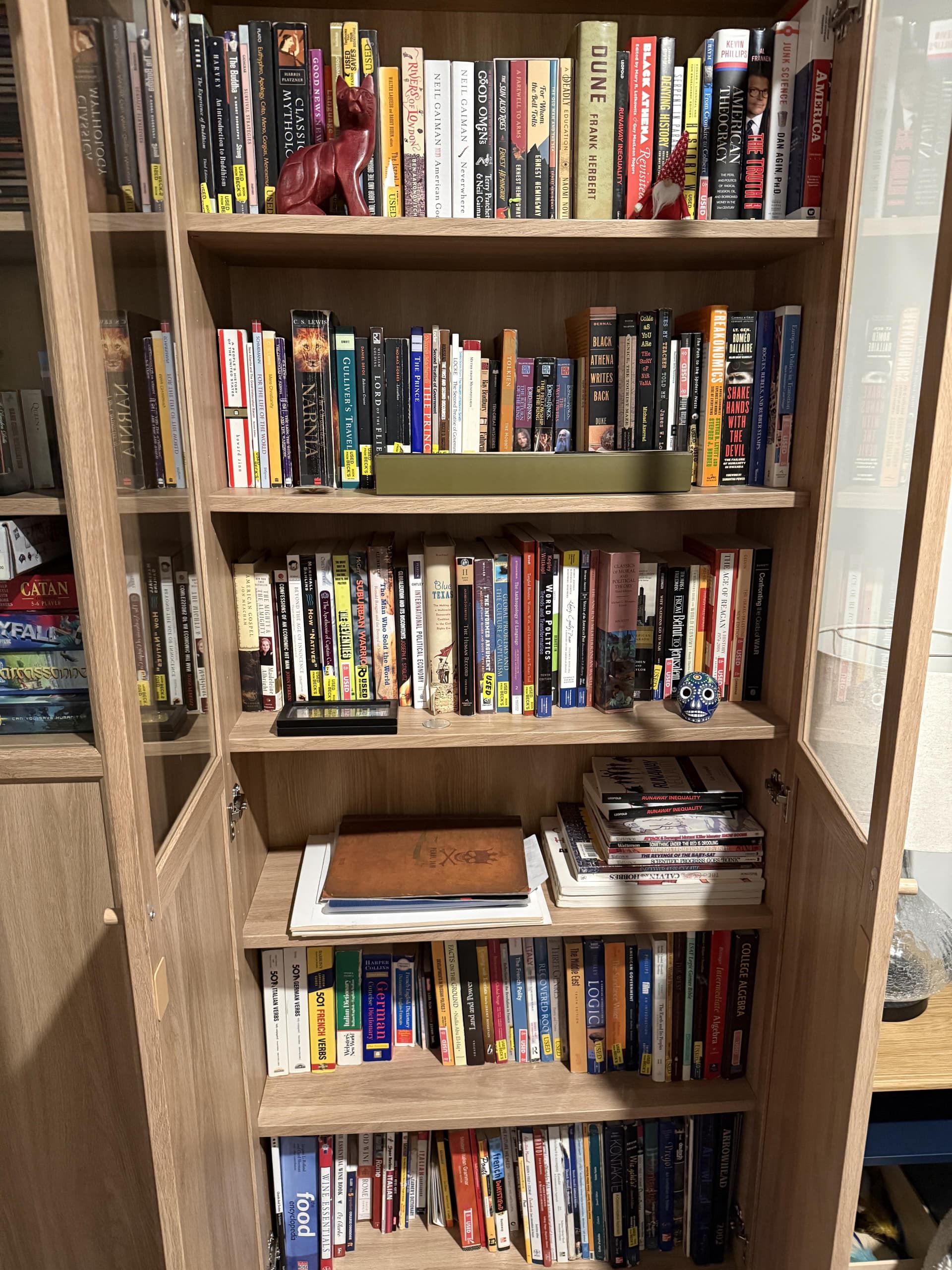Uploaded bookshelf