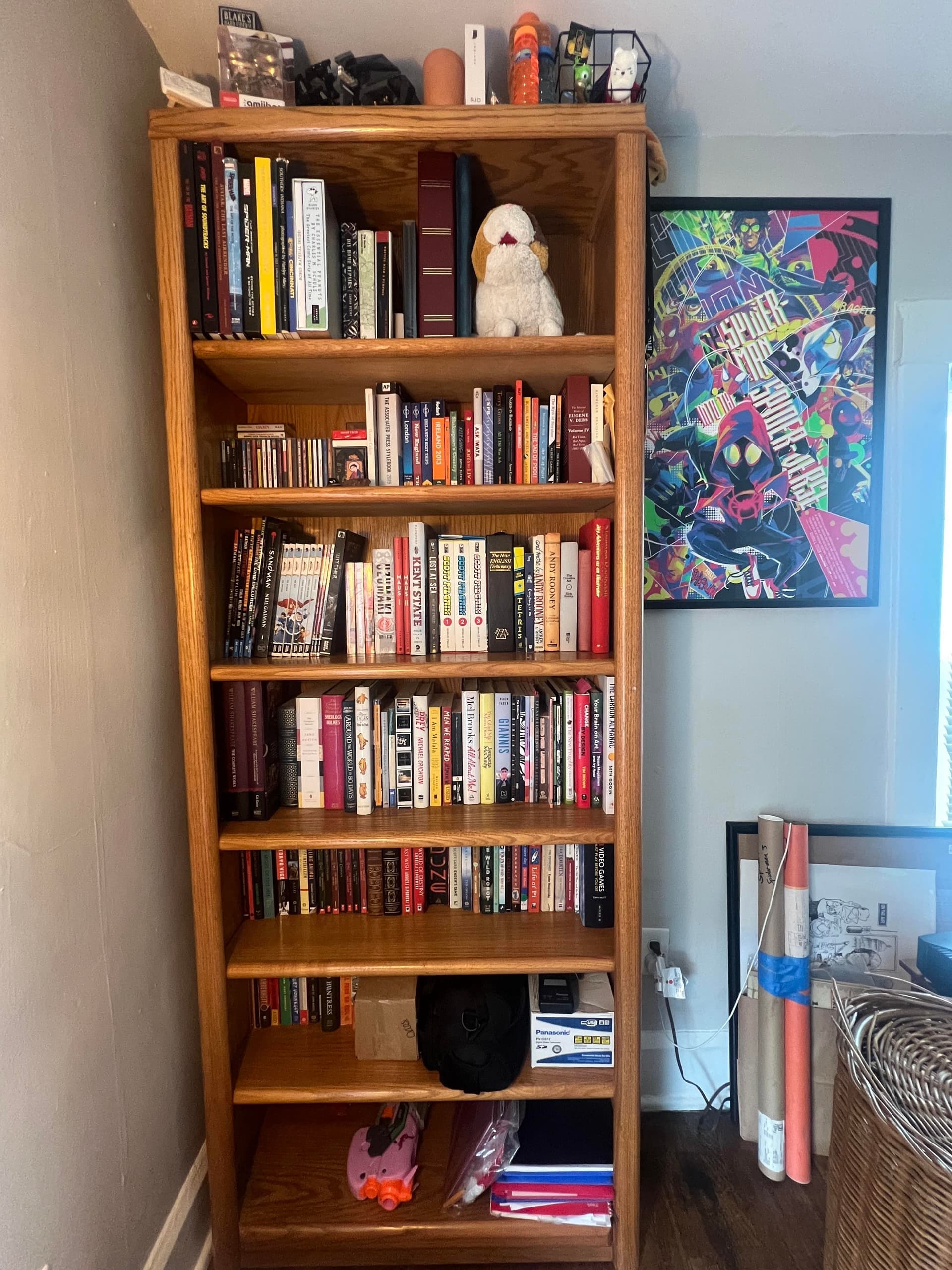 Uploaded bookshelf