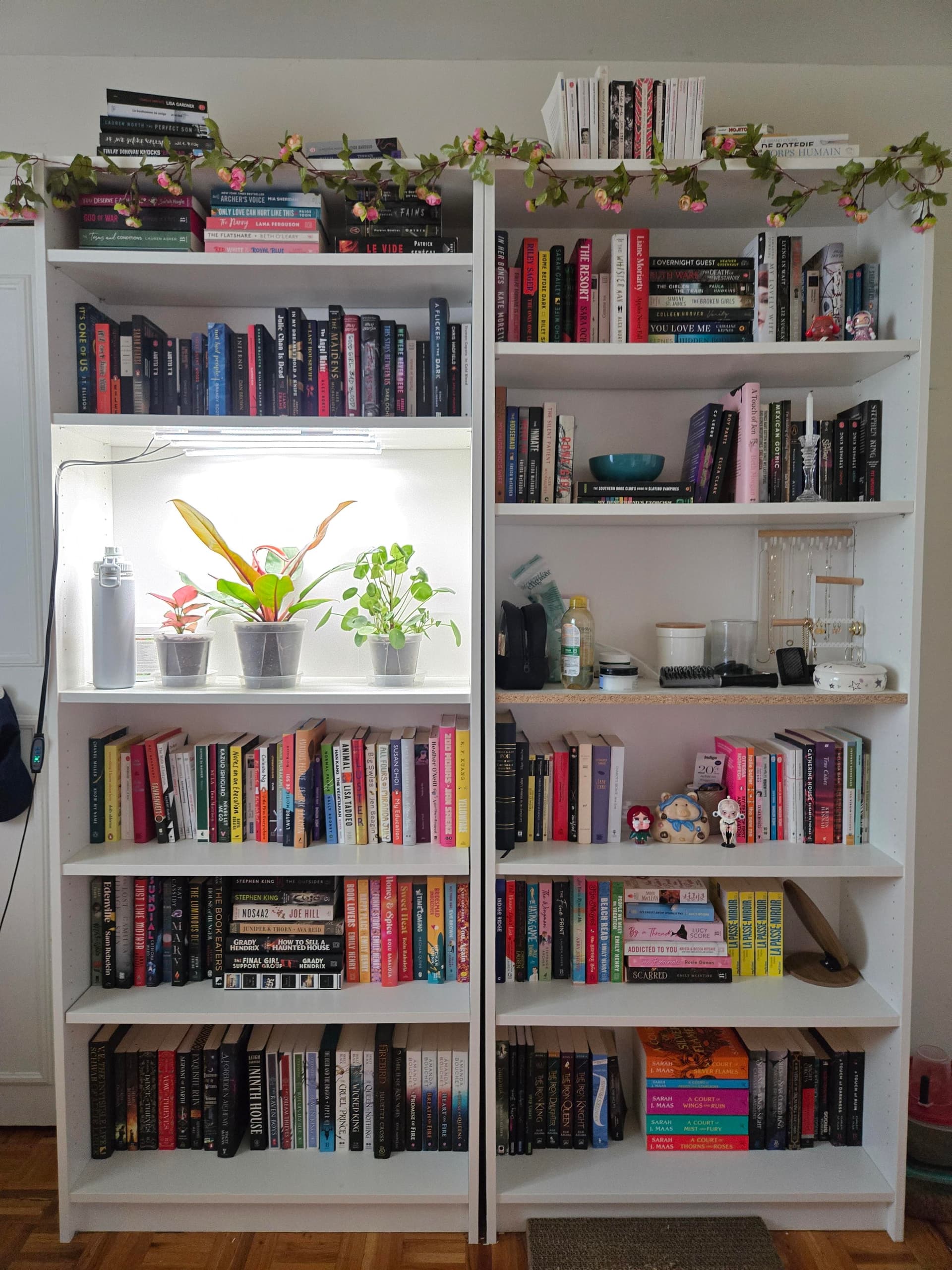 Uploaded bookshelf