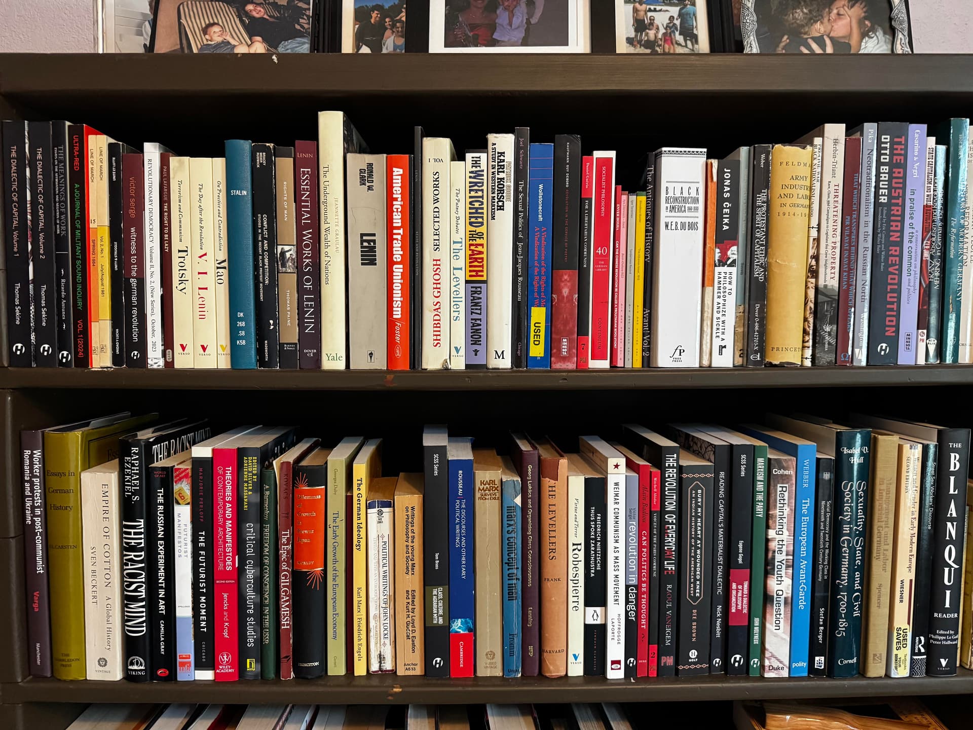 Uploaded bookshelf