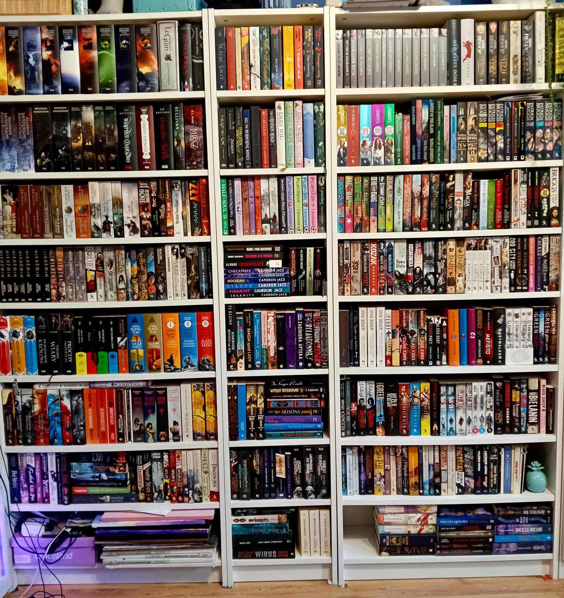 Uploaded bookshelf