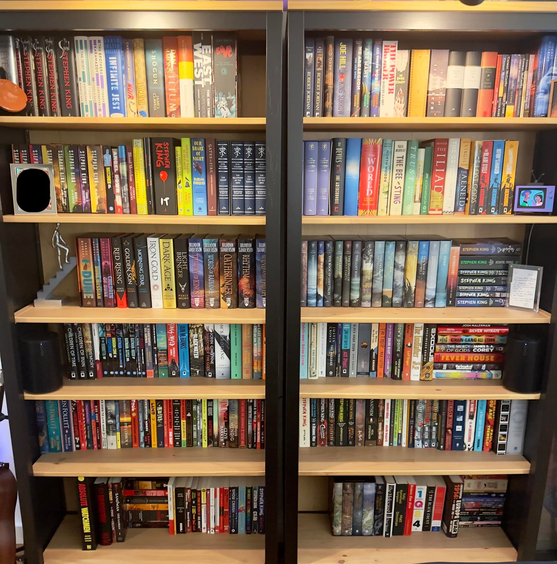 Uploaded bookshelf