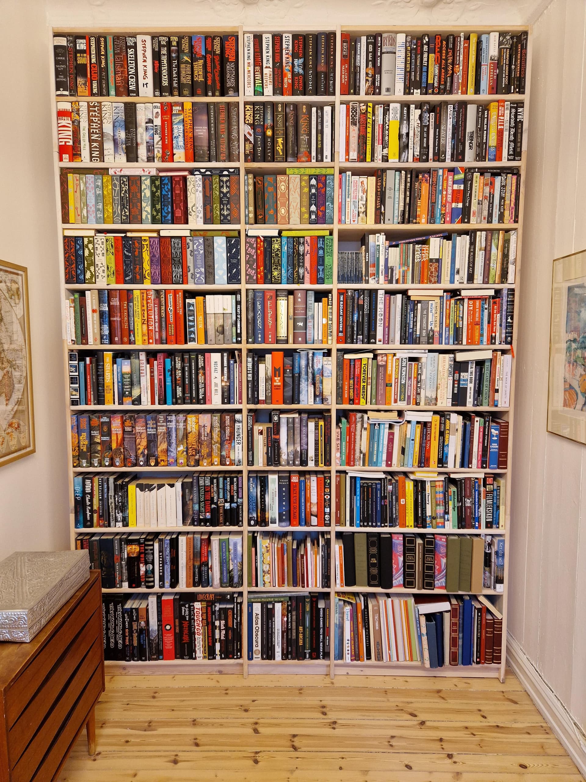 Uploaded bookshelf