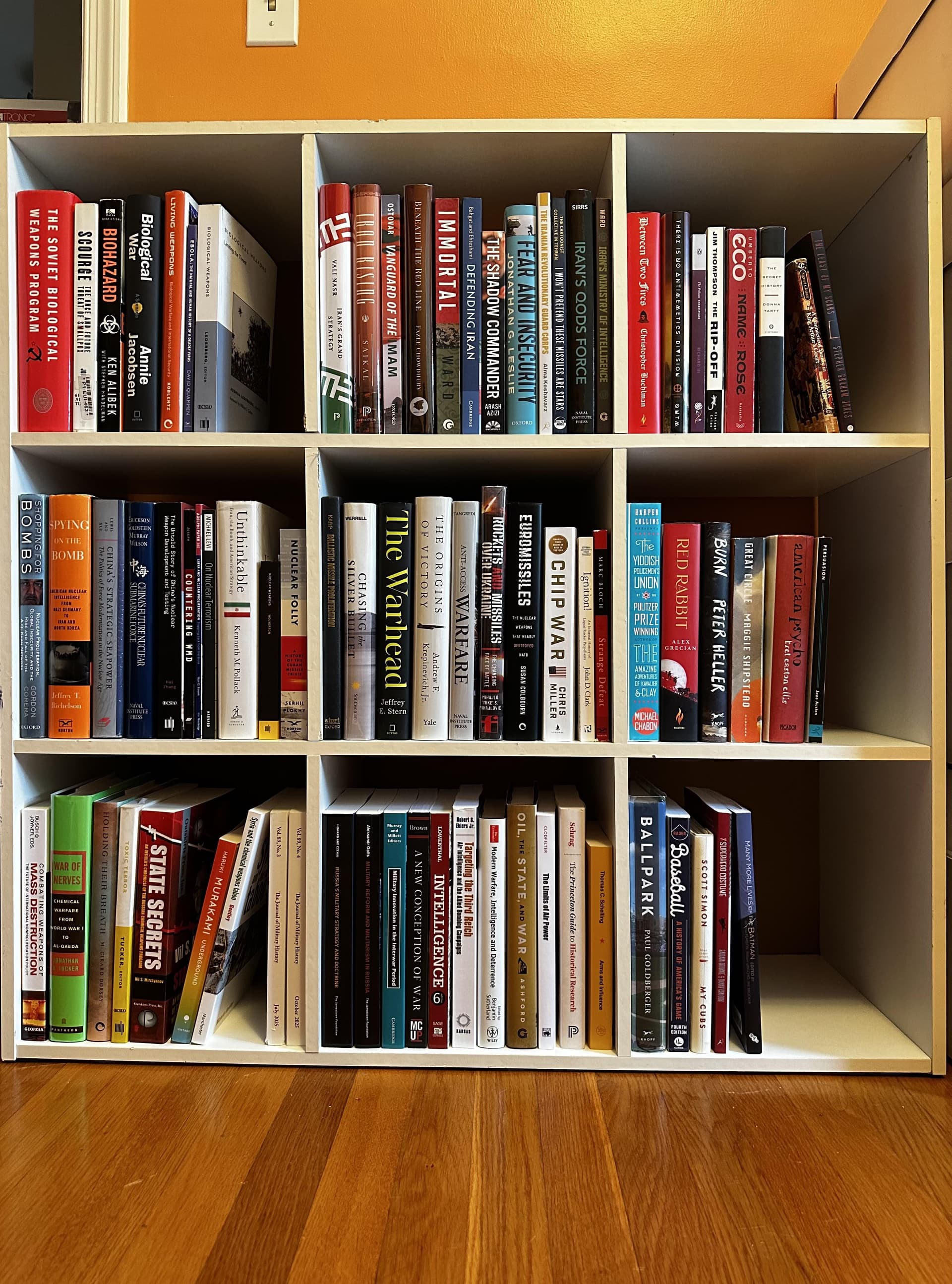 Uploaded bookshelf