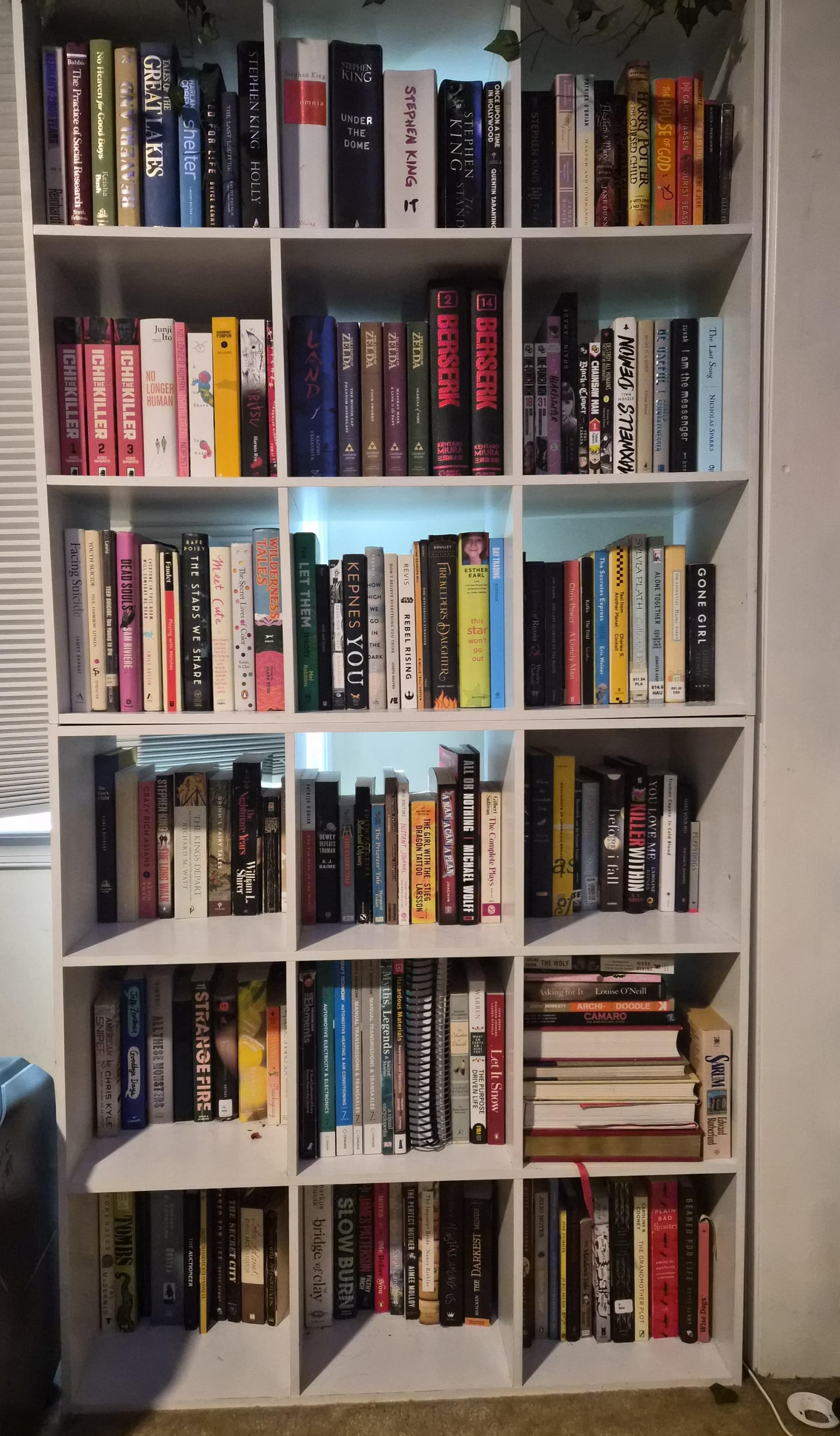 Uploaded bookshelf