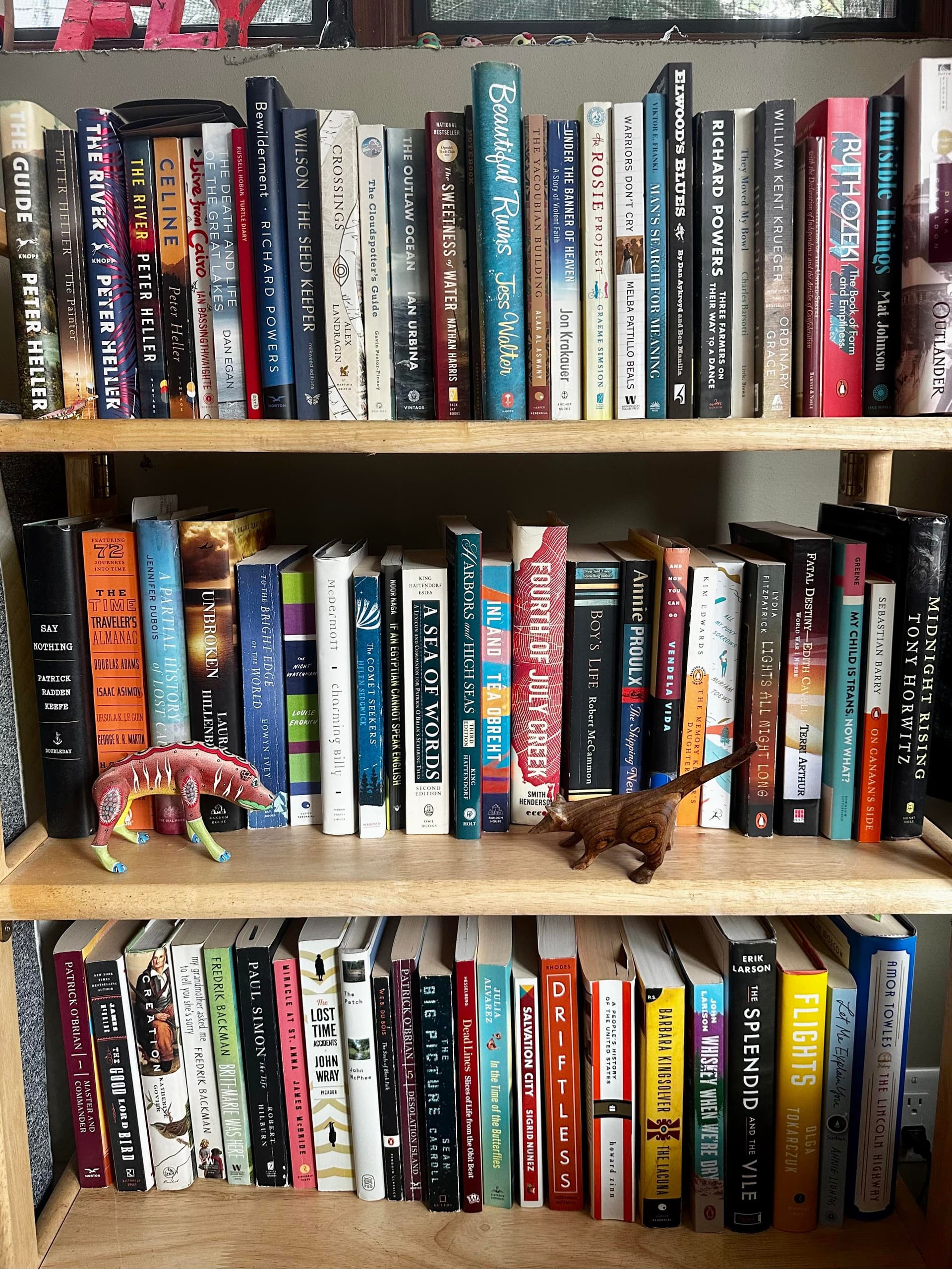 Uploaded bookshelf