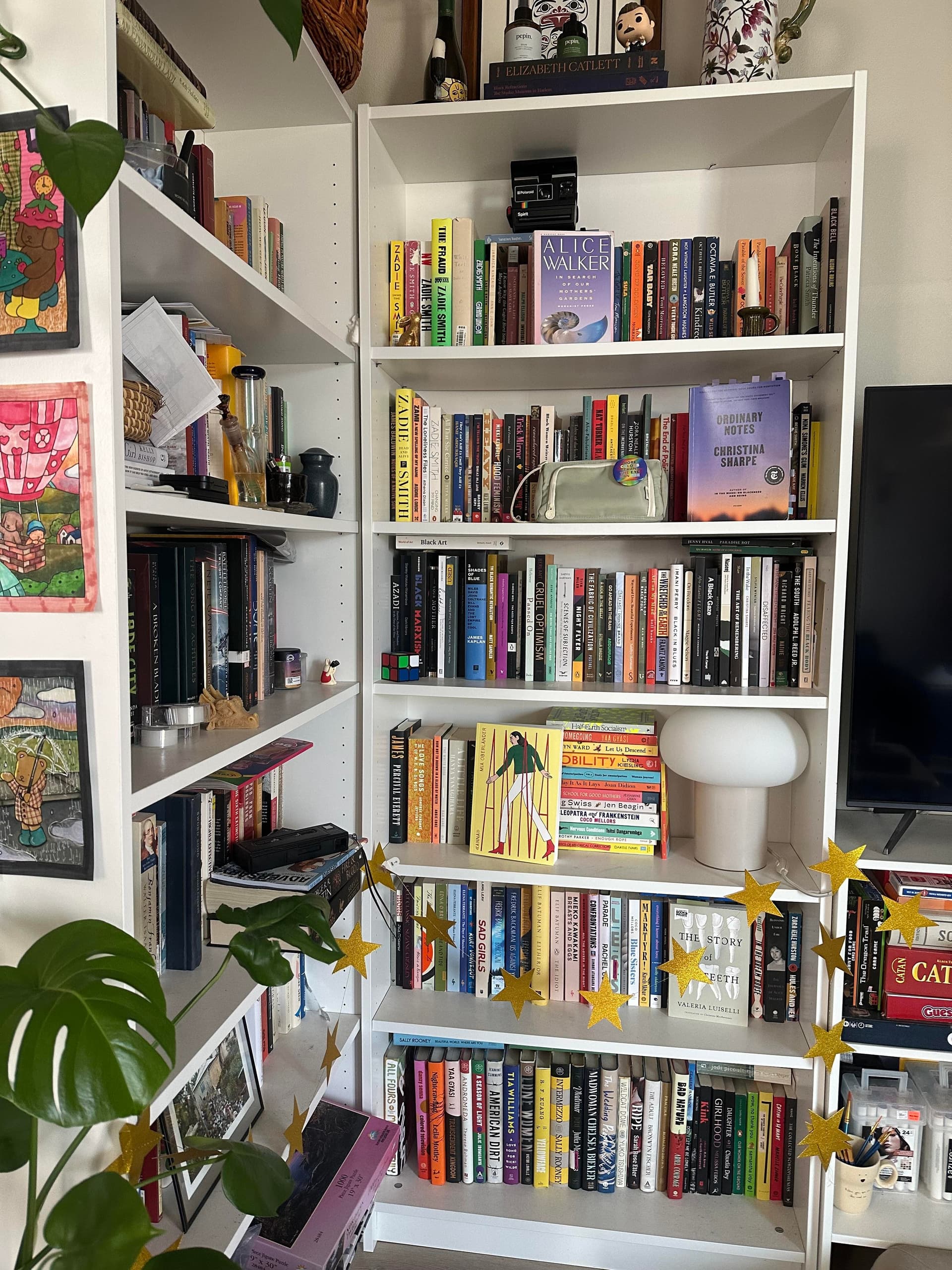 Uploaded bookshelf
