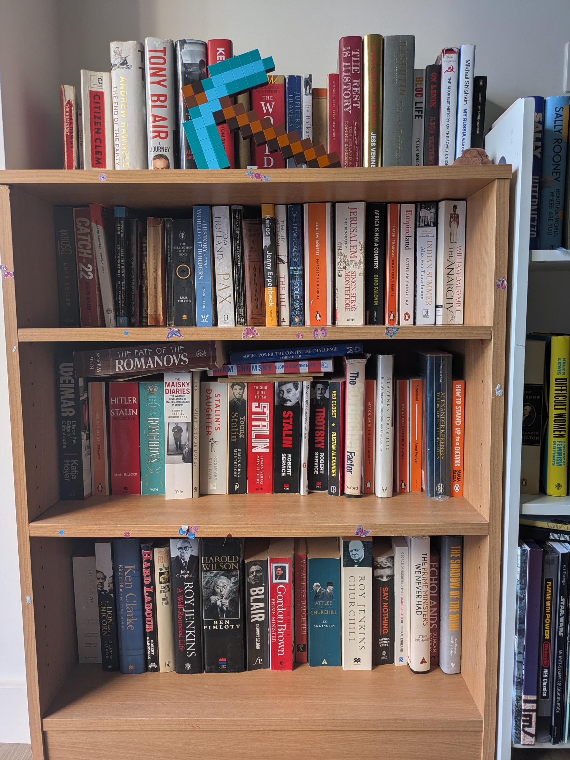 Uploaded bookshelf
