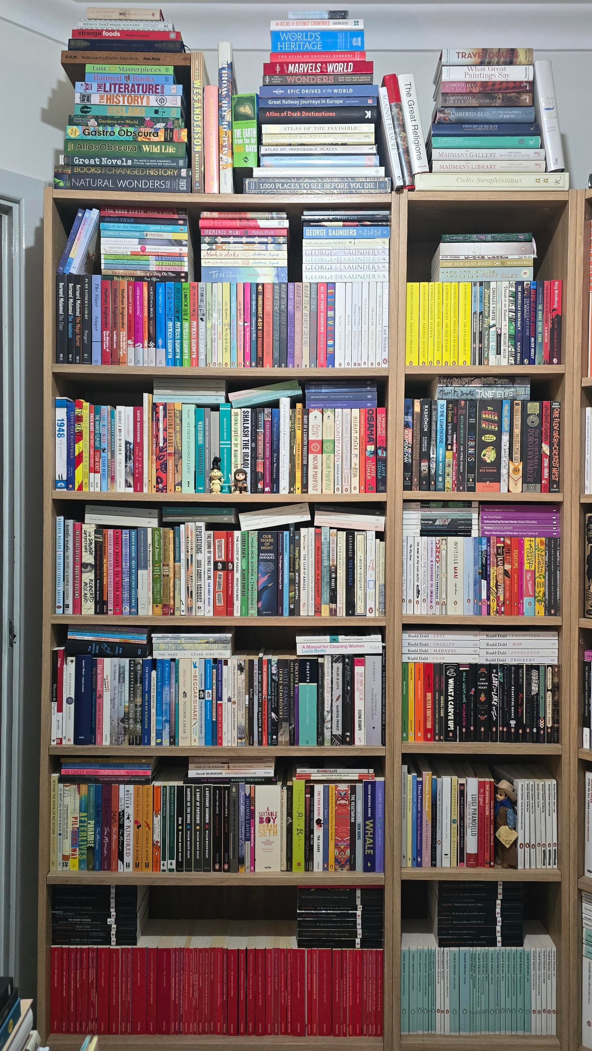 Uploaded bookshelf