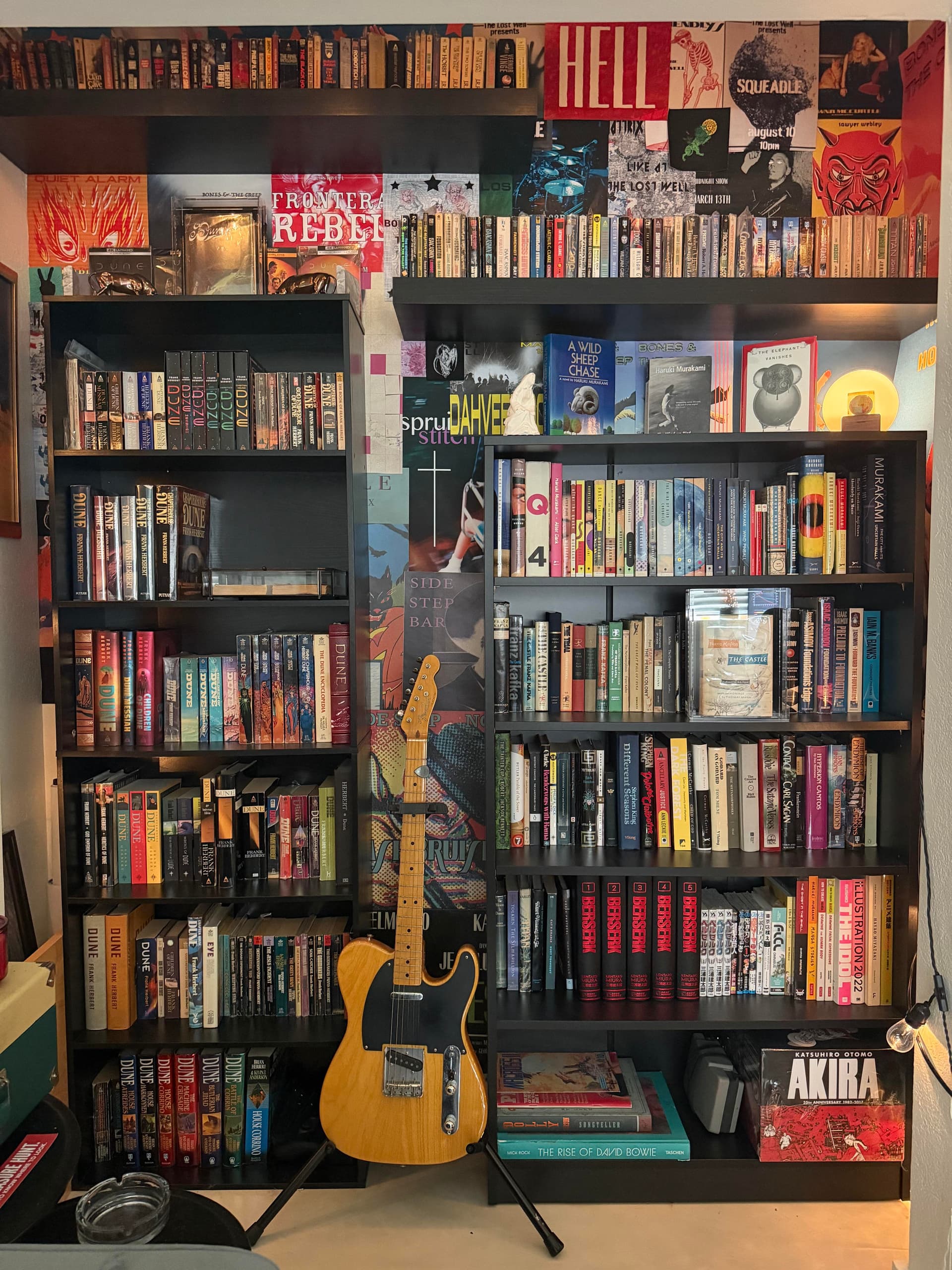 Uploaded bookshelf