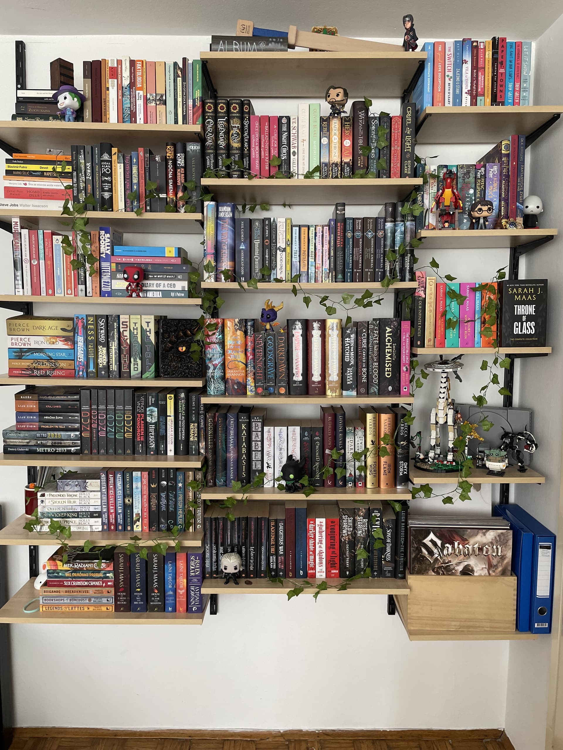 Uploaded bookshelf