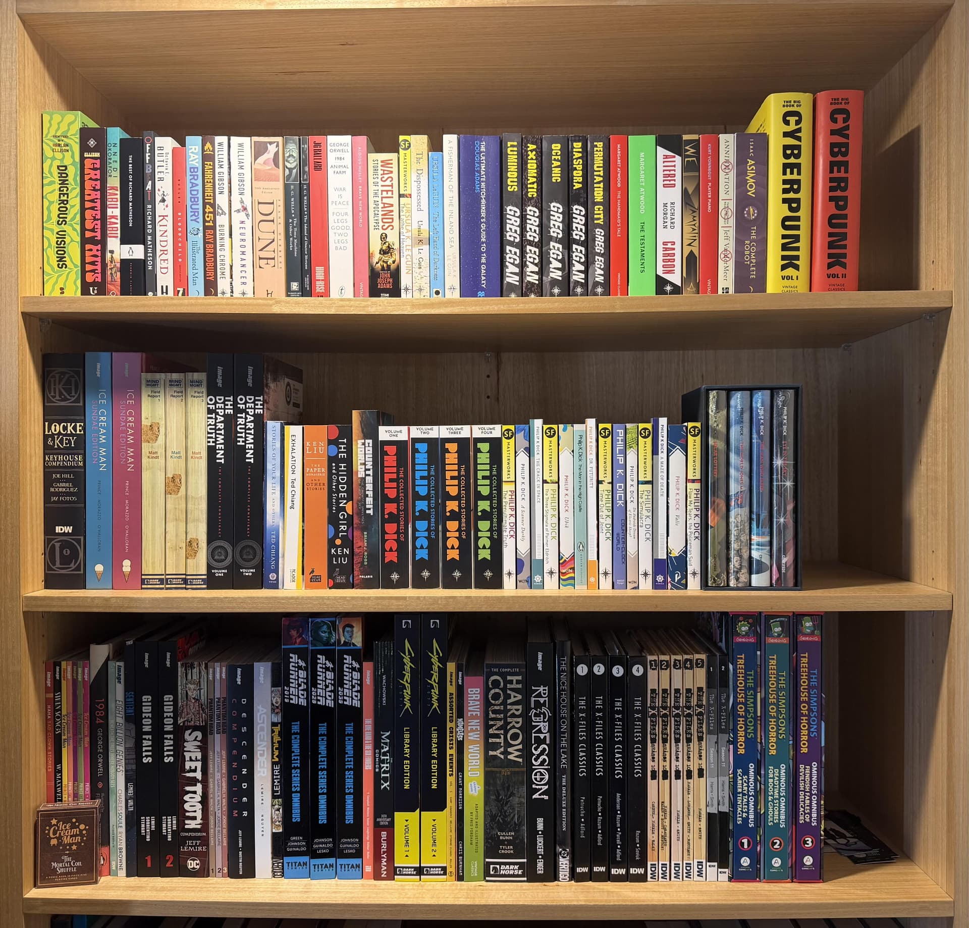 Uploaded bookshelf
