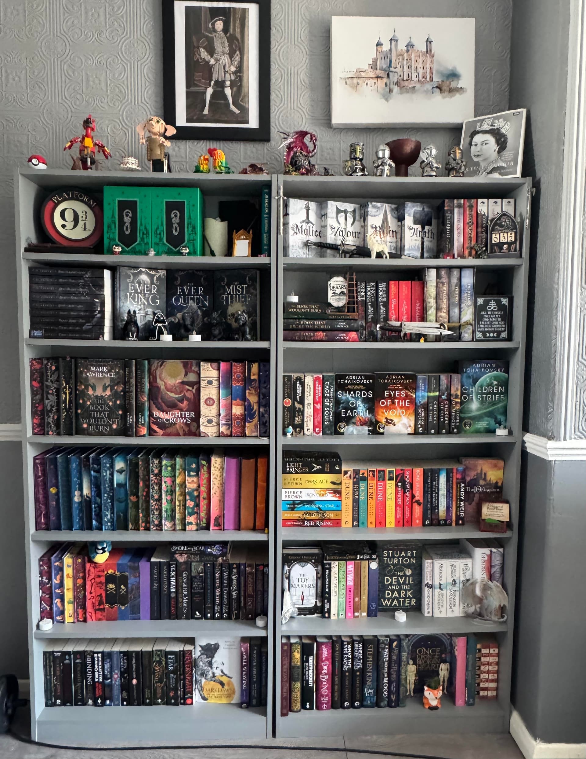 Uploaded bookshelf