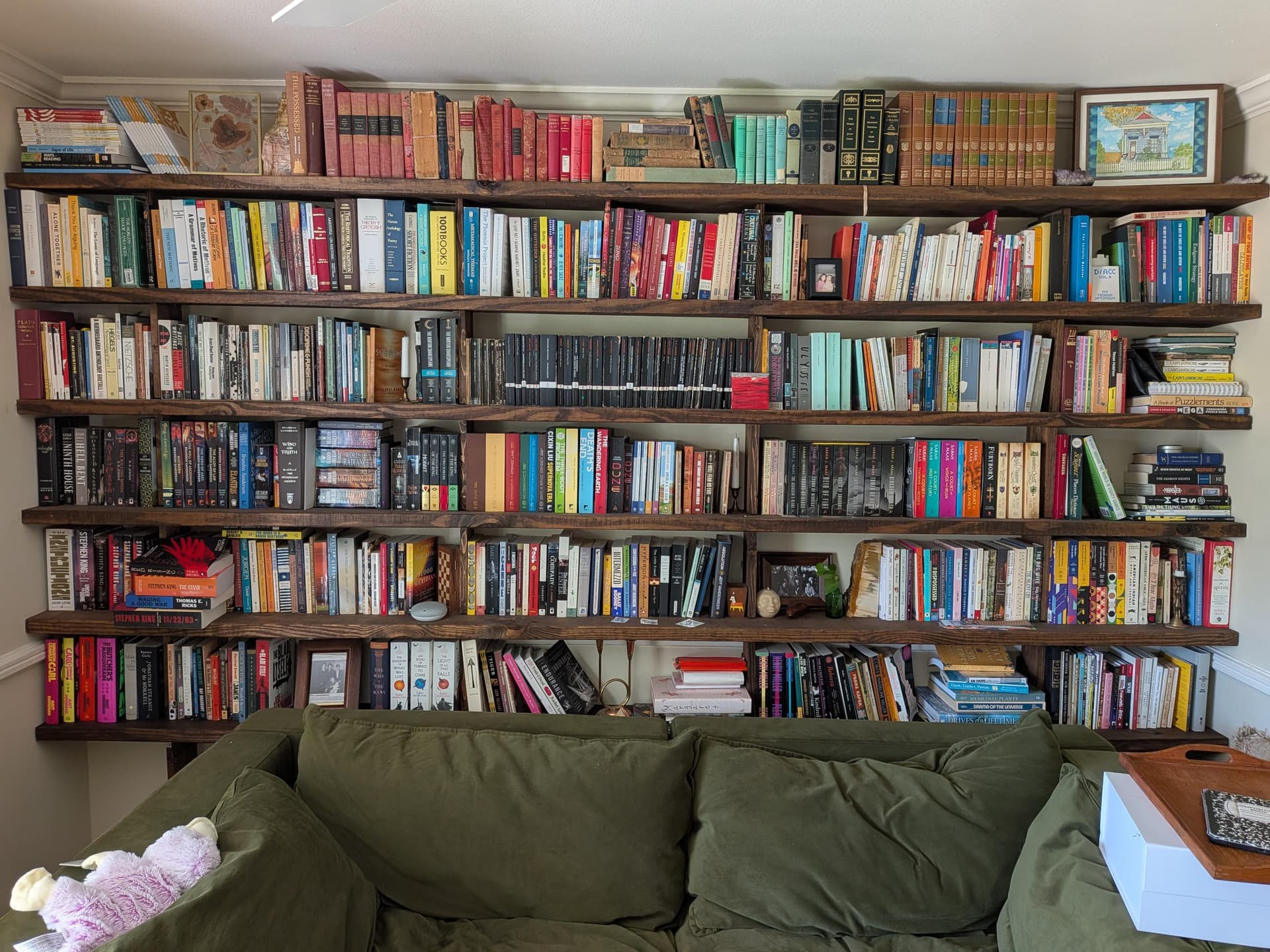 Uploaded bookshelf
