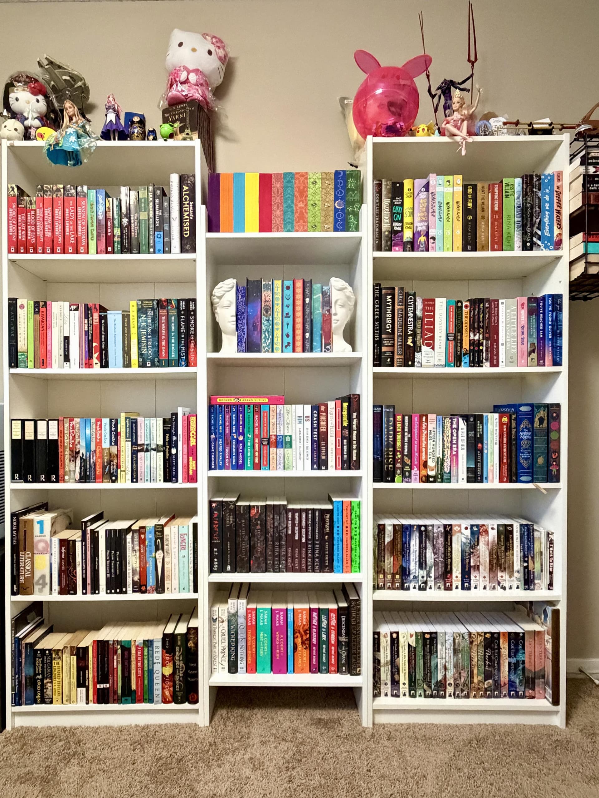 Uploaded bookshelf