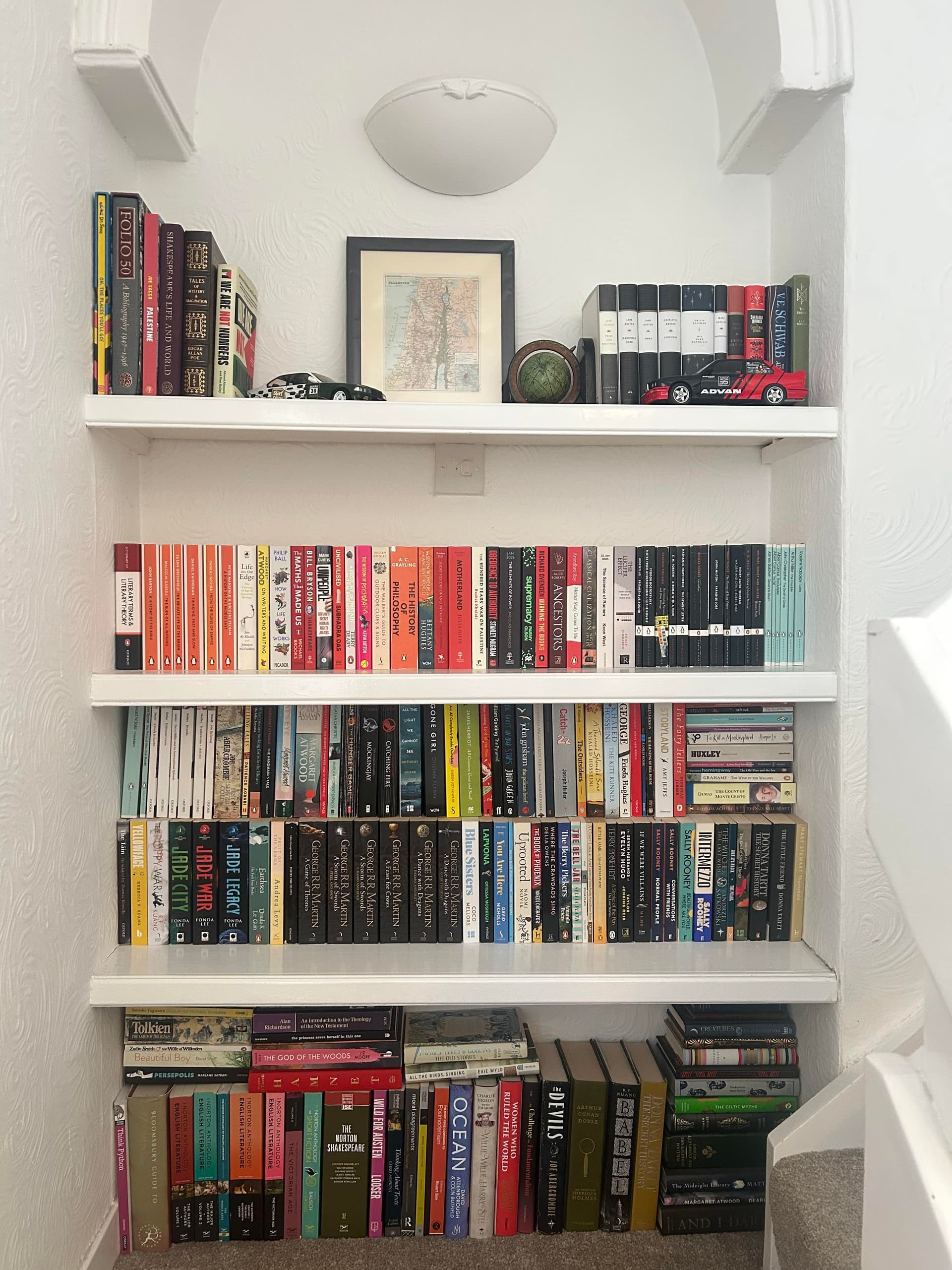 Uploaded bookshelf