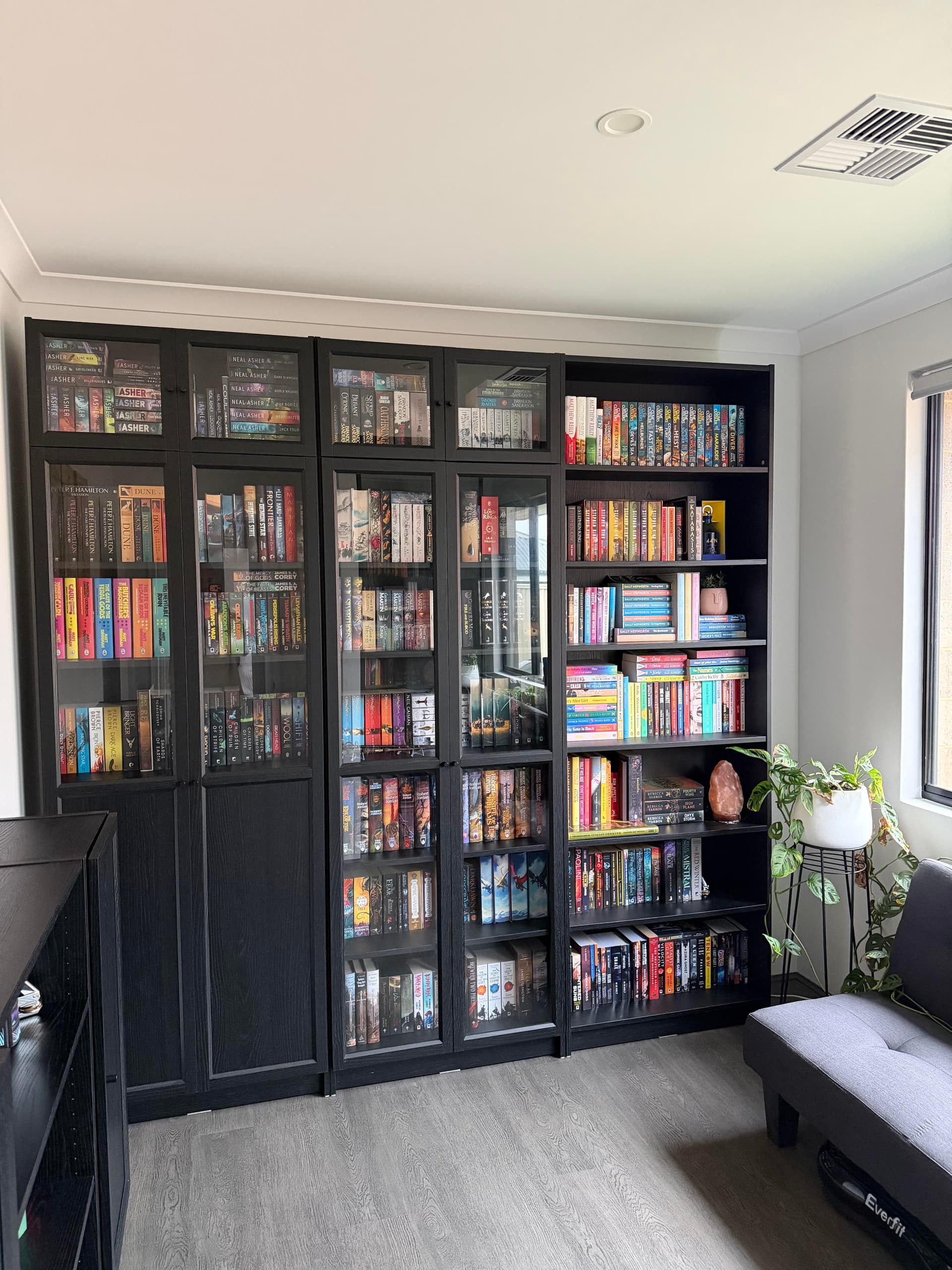 Uploaded bookshelf