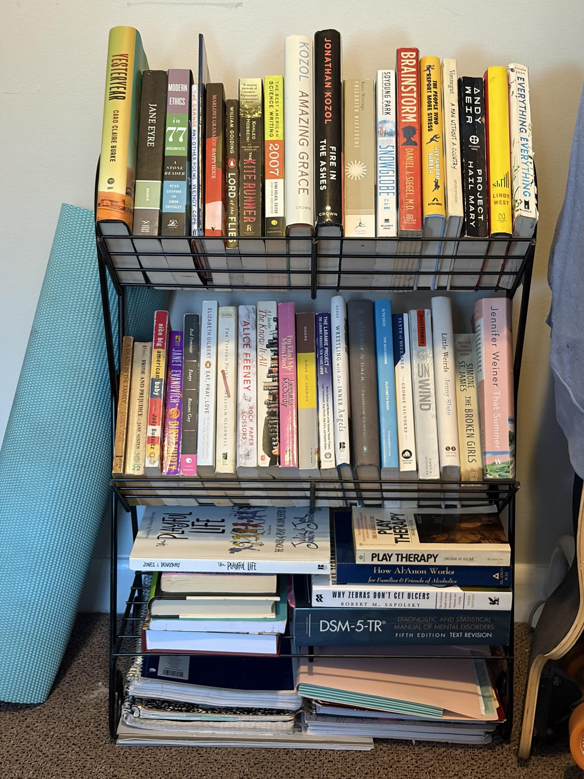 Uploaded bookshelf
