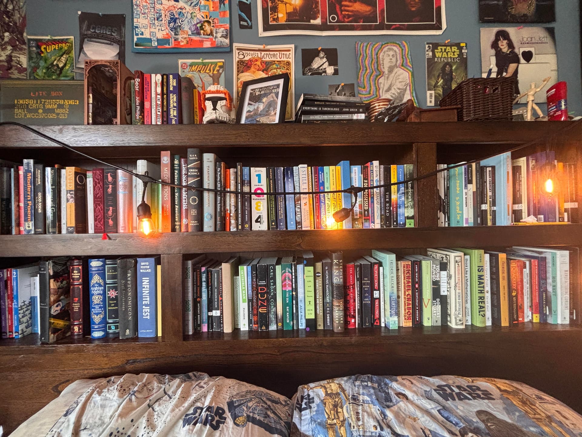 Uploaded bookshelf