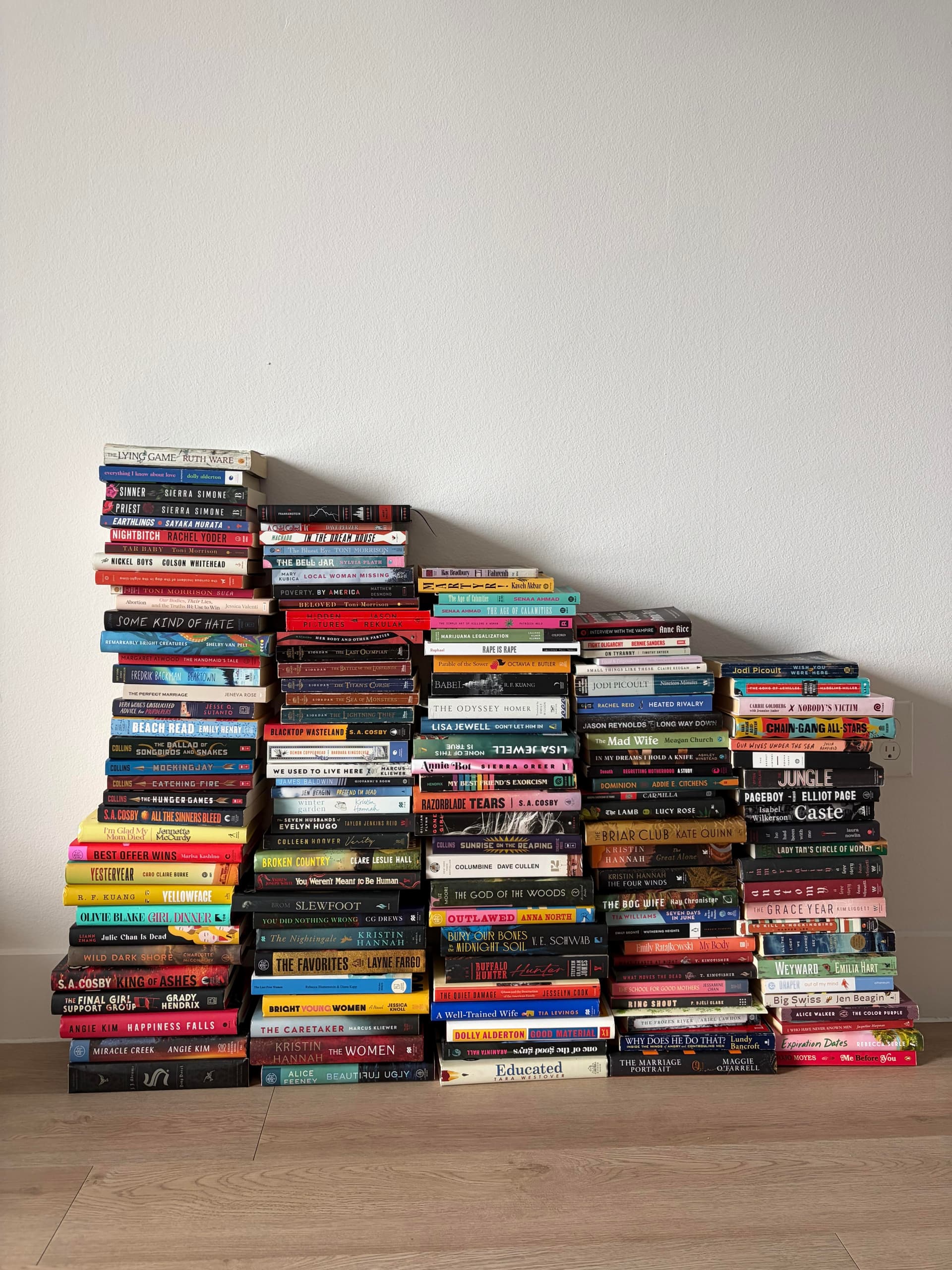 Uploaded bookshelf