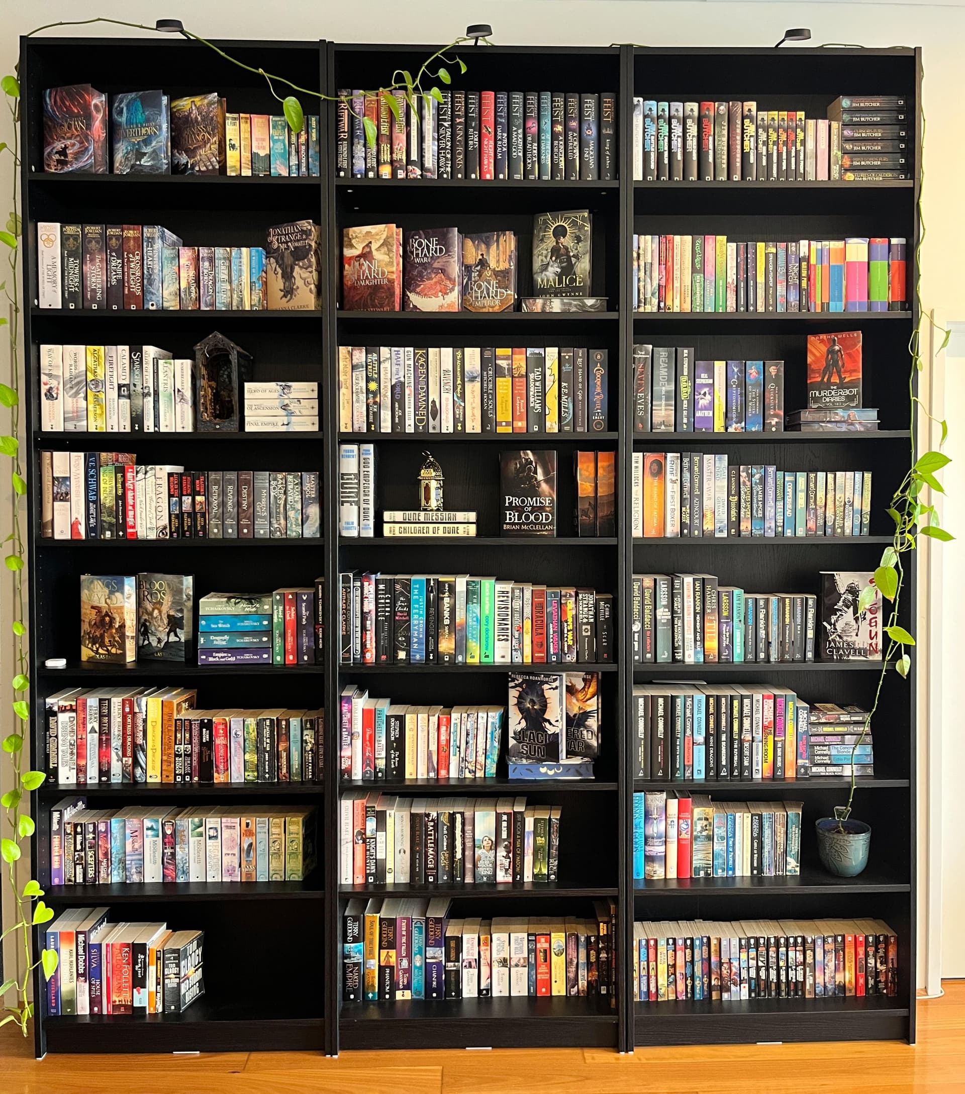 Uploaded bookshelf