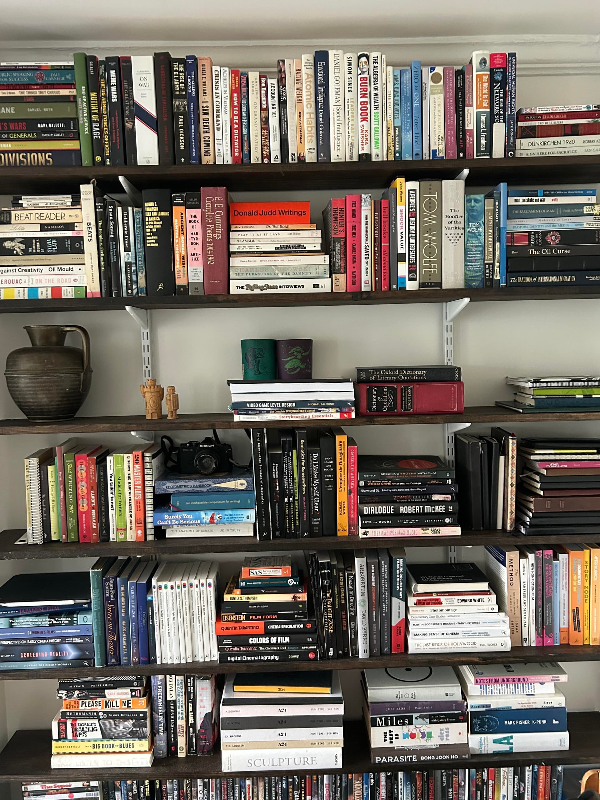 Uploaded bookshelf