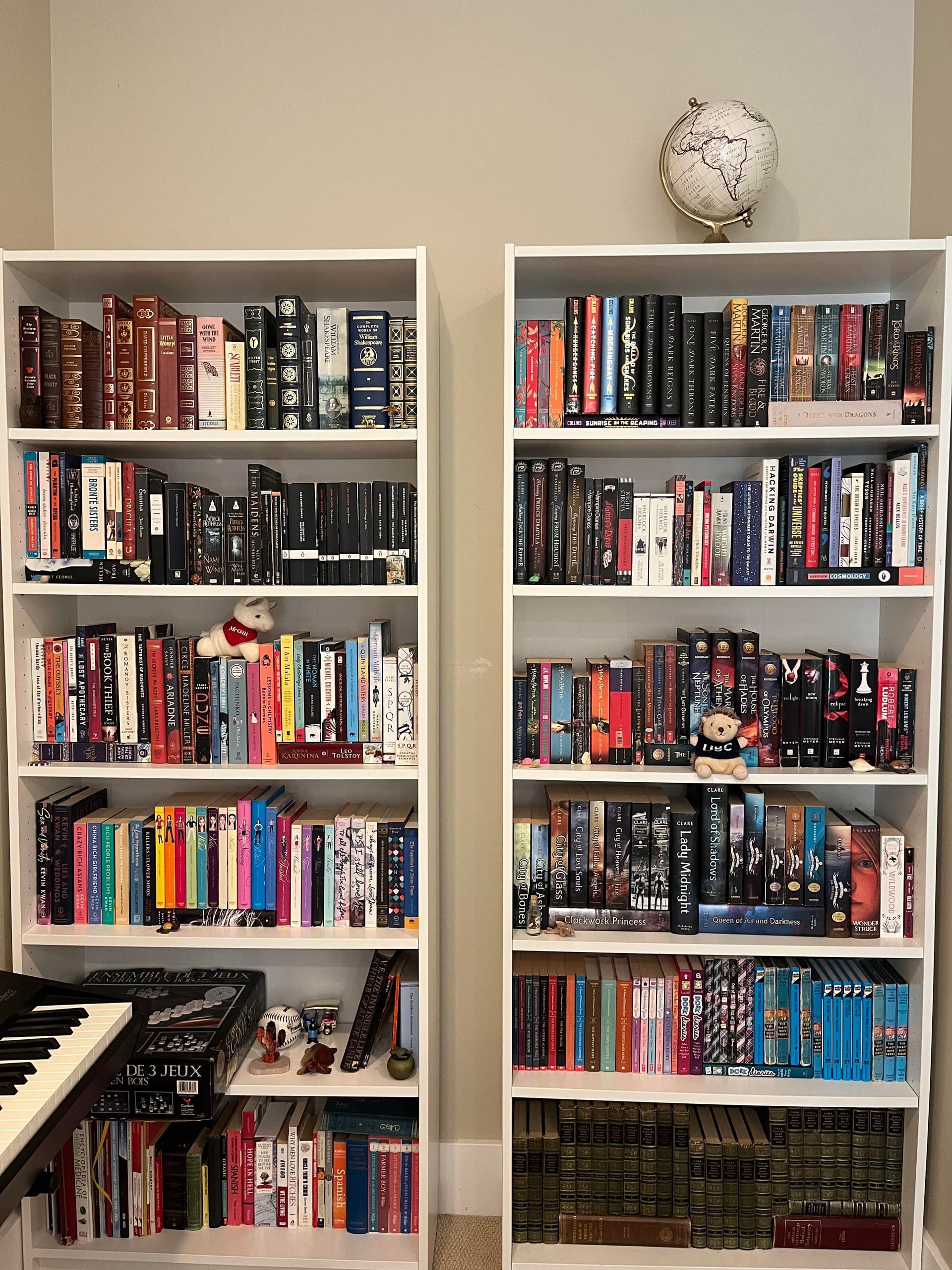 Uploaded bookshelf