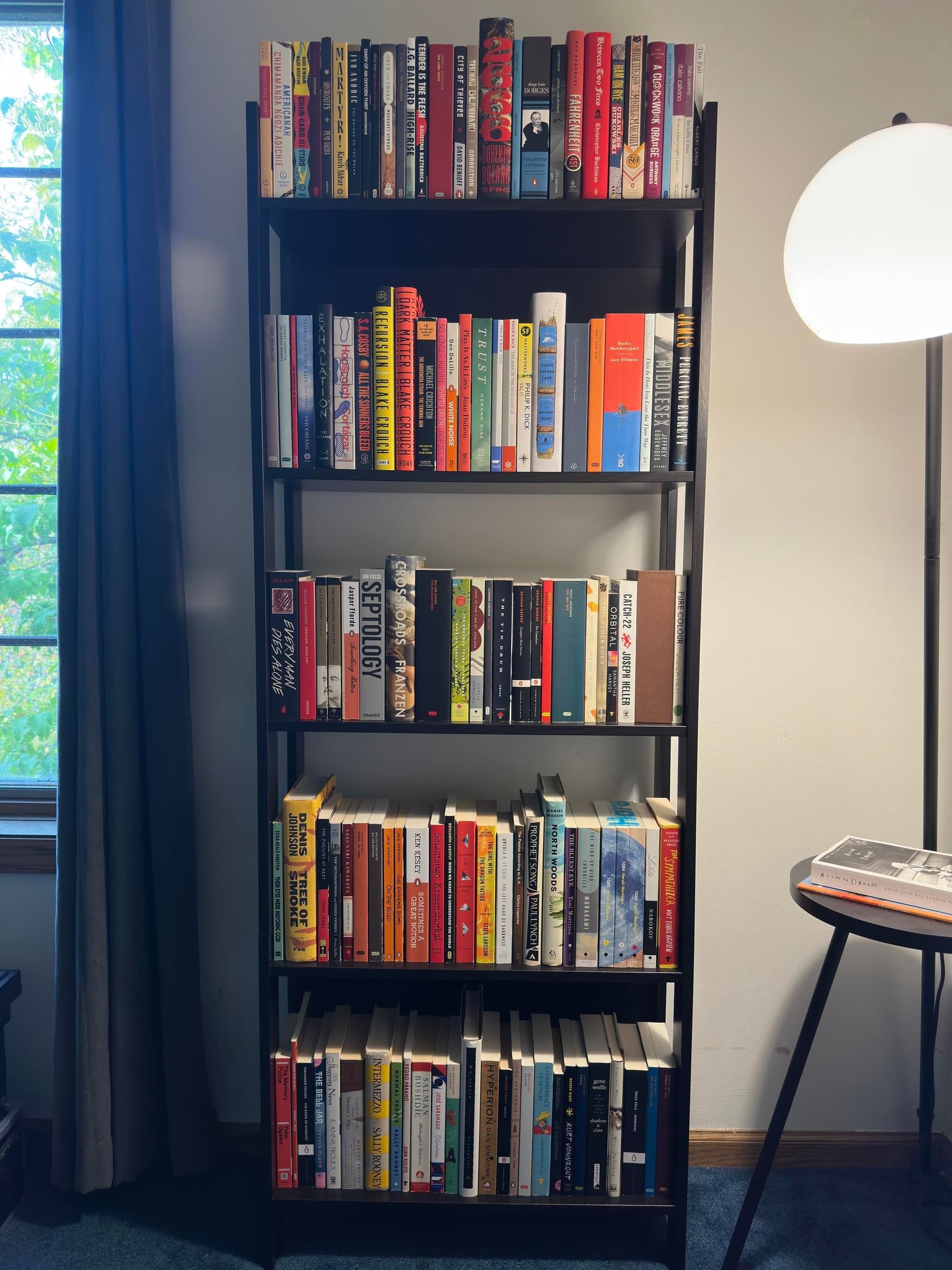 Uploaded bookshelf
