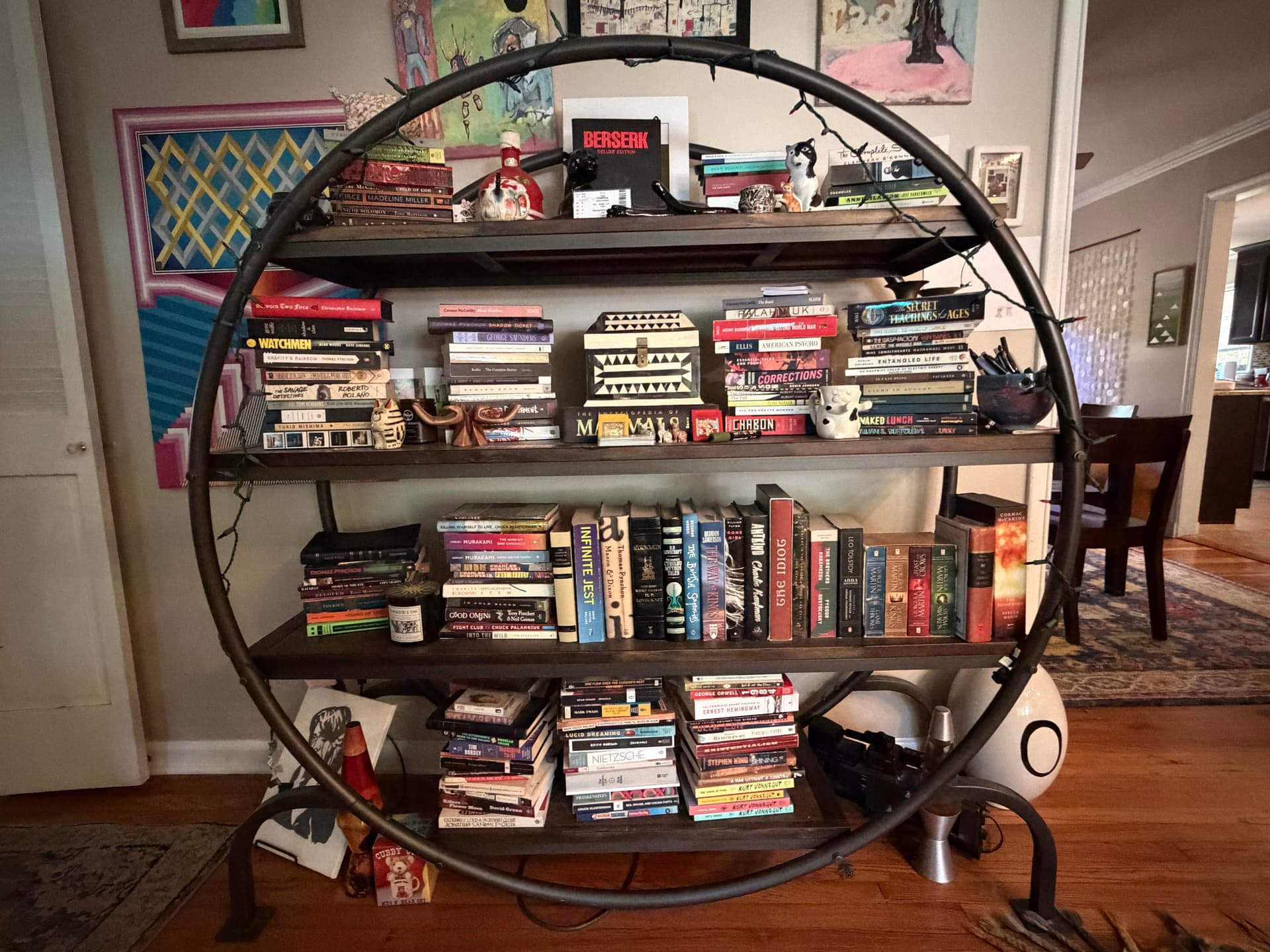 Uploaded bookshelf