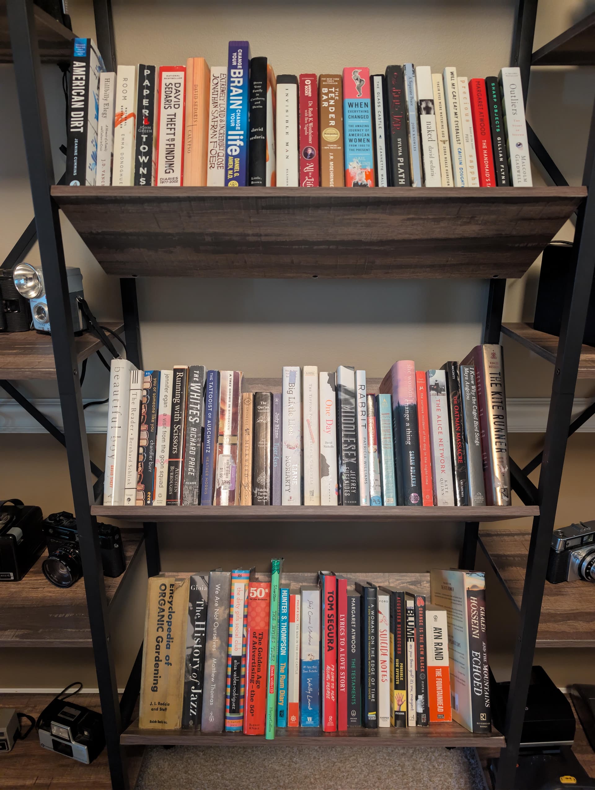 Uploaded bookshelf
