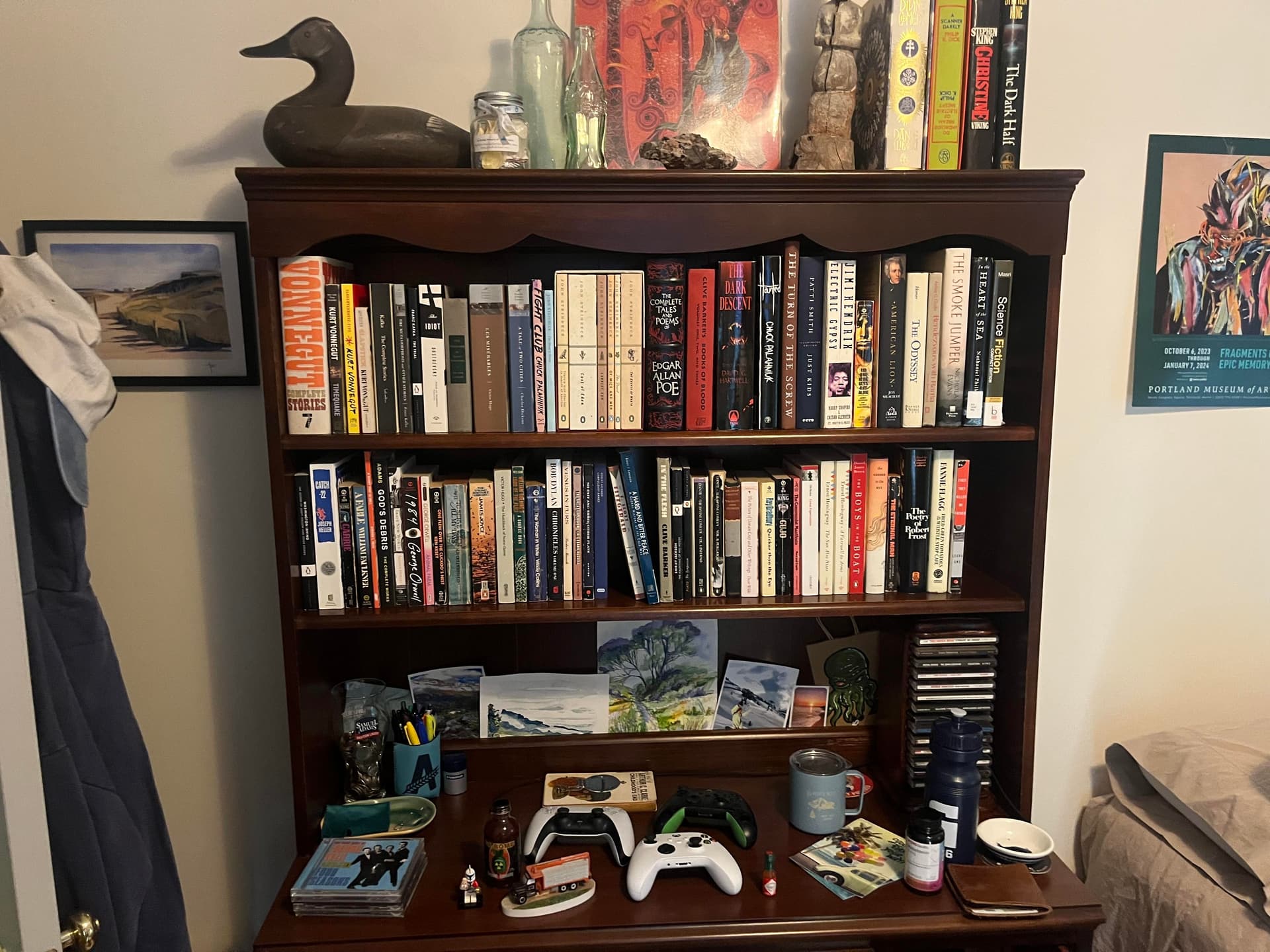 Uploaded bookshelf