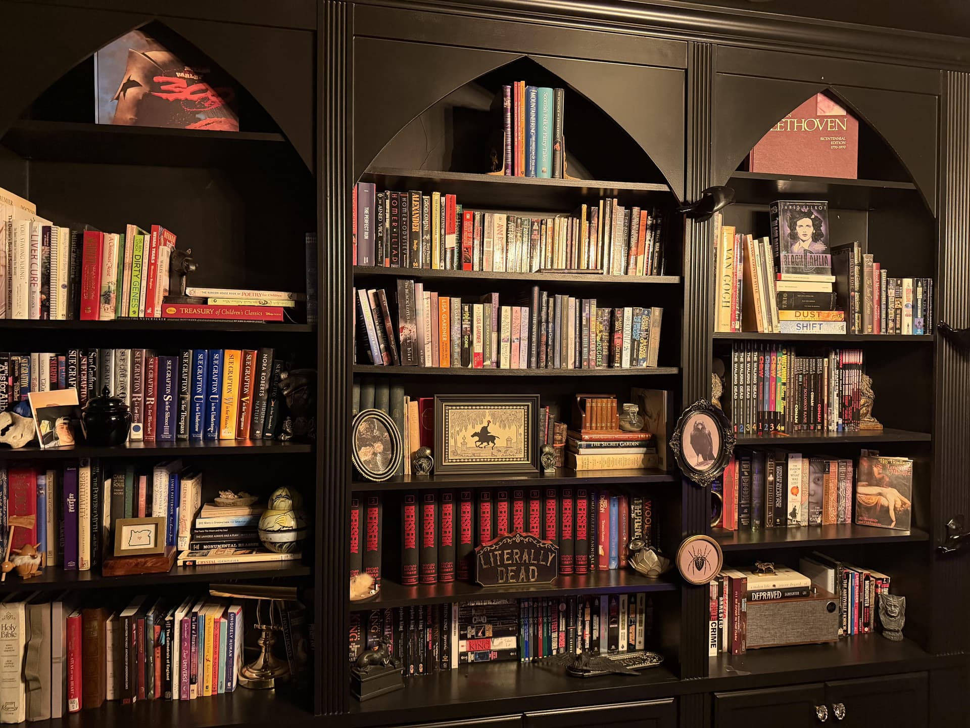 Uploaded bookshelf