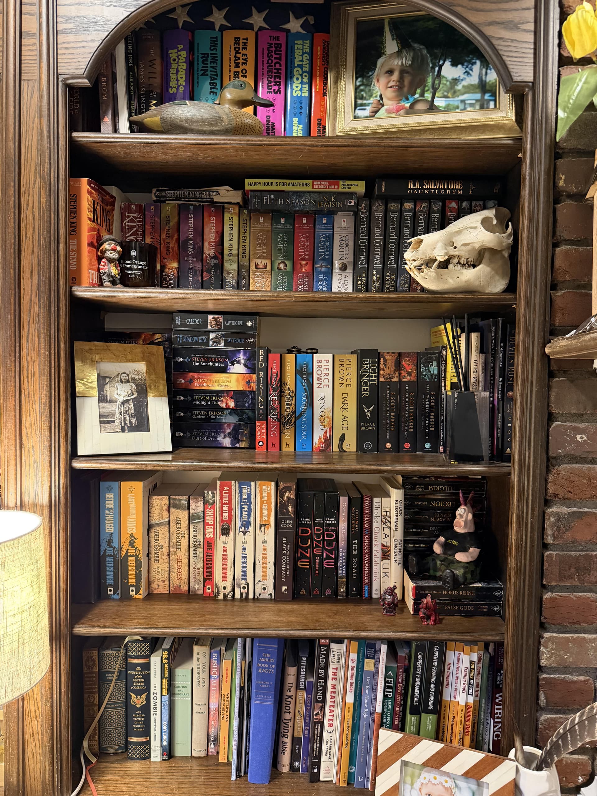 Uploaded bookshelf