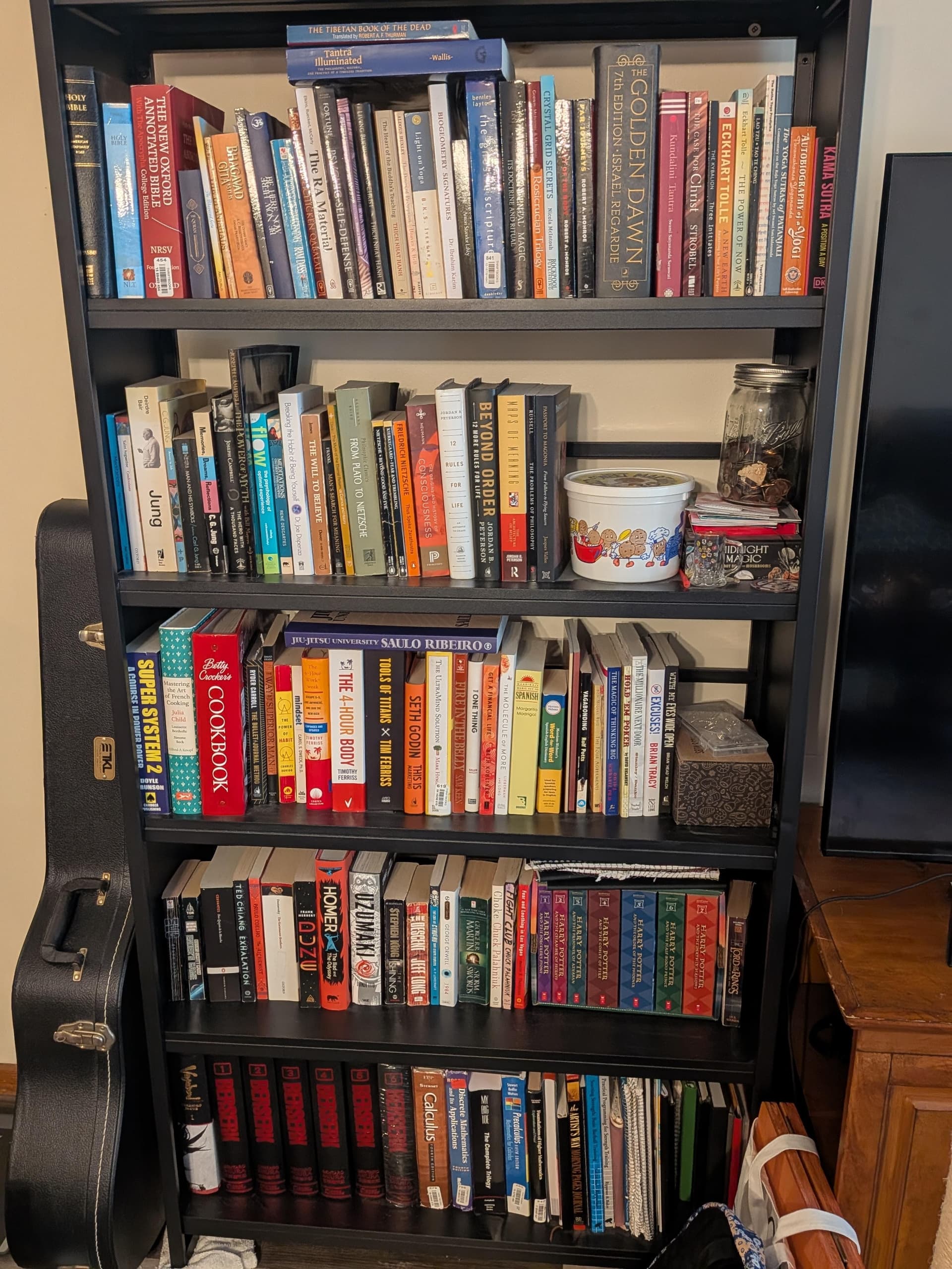 Uploaded bookshelf