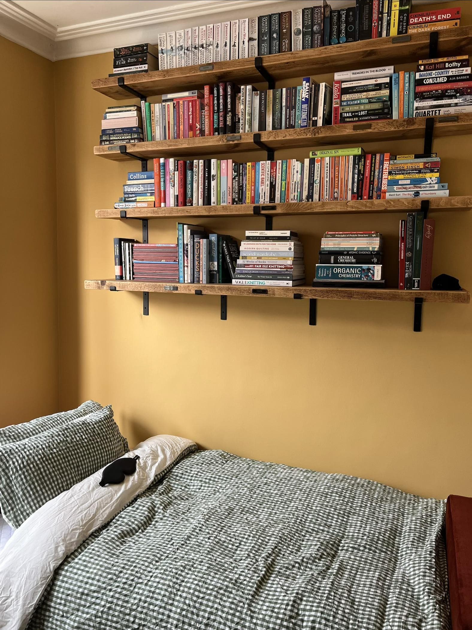 Uploaded bookshelf