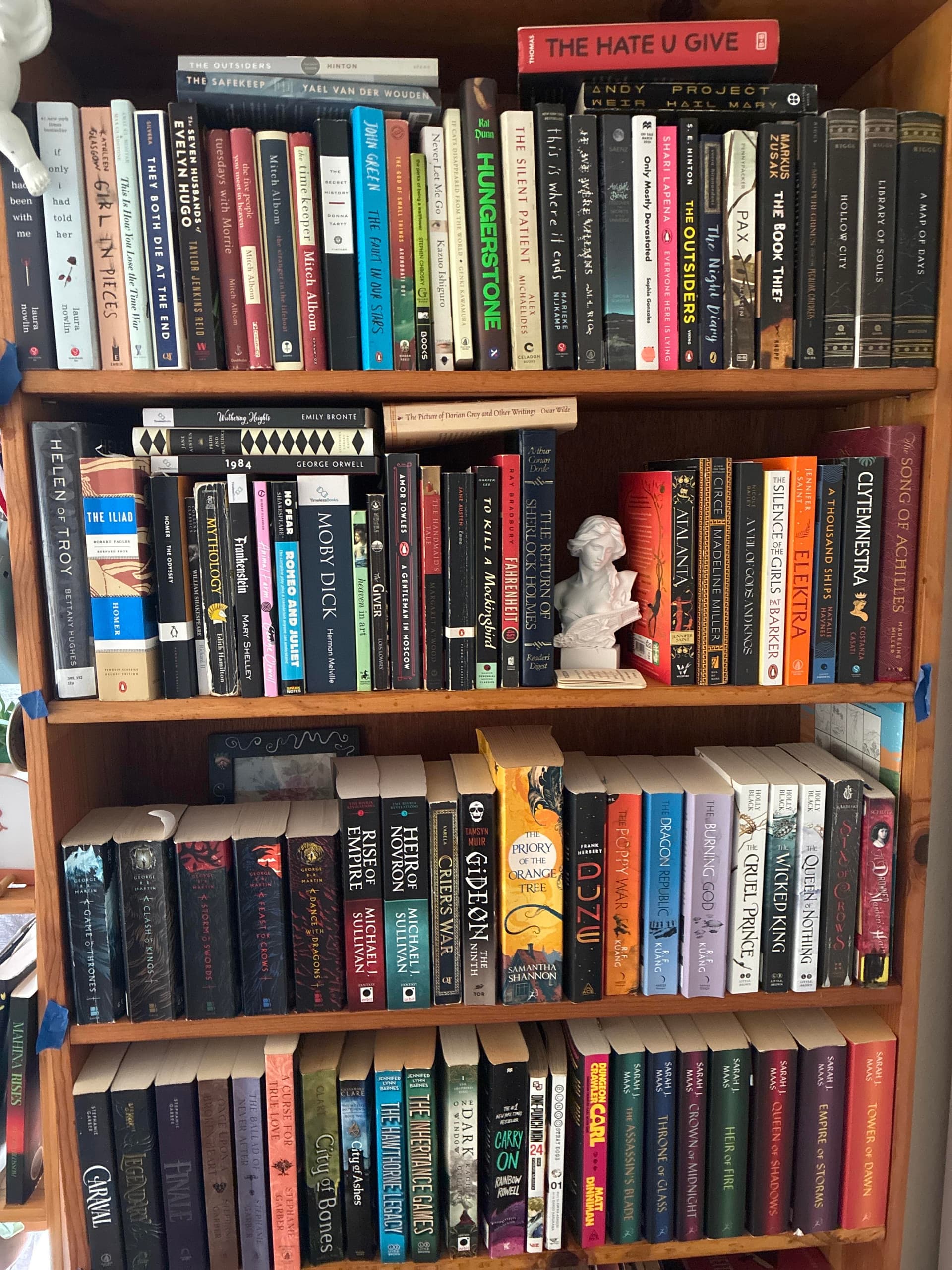 Uploaded bookshelf