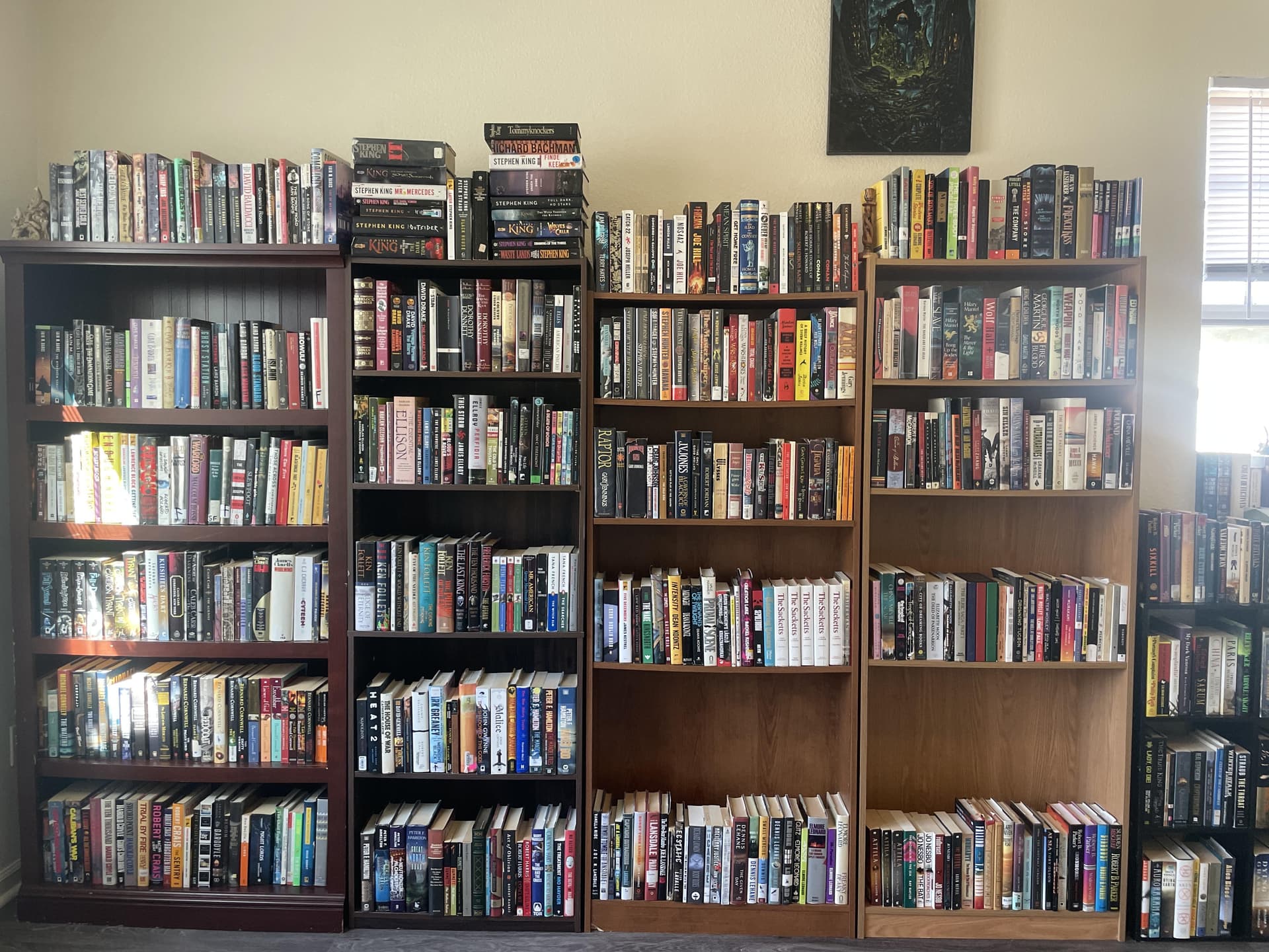 Uploaded bookshelf