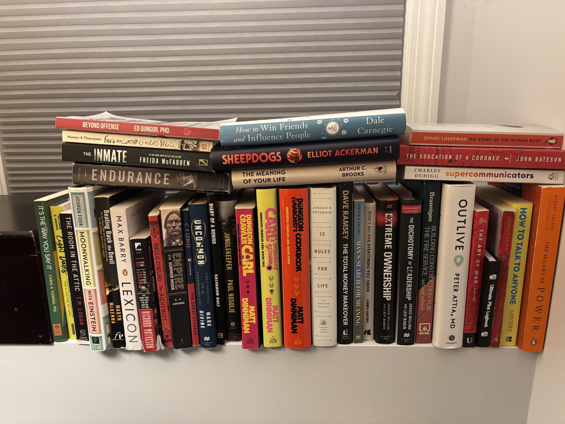 Uploaded bookshelf