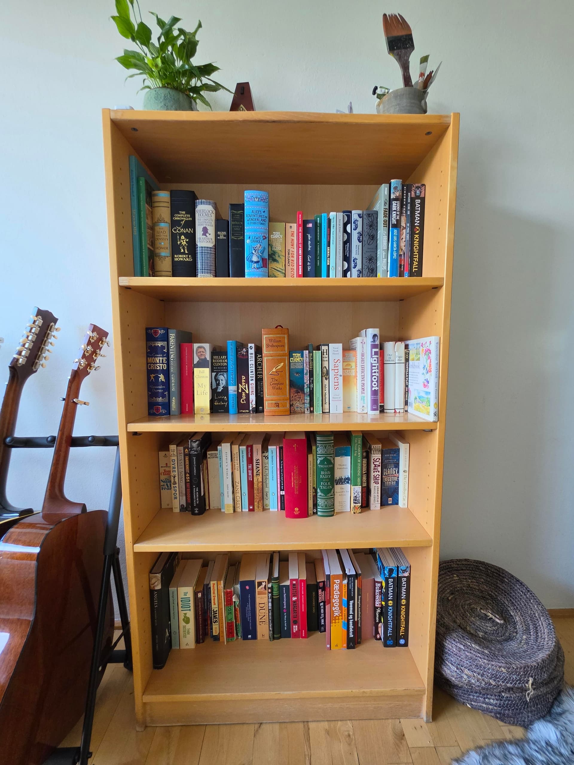 Uploaded bookshelf