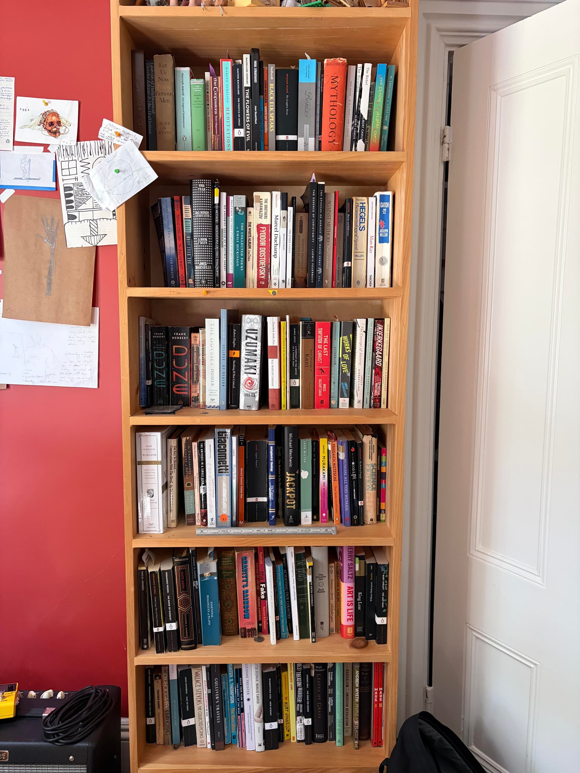 Uploaded bookshelf