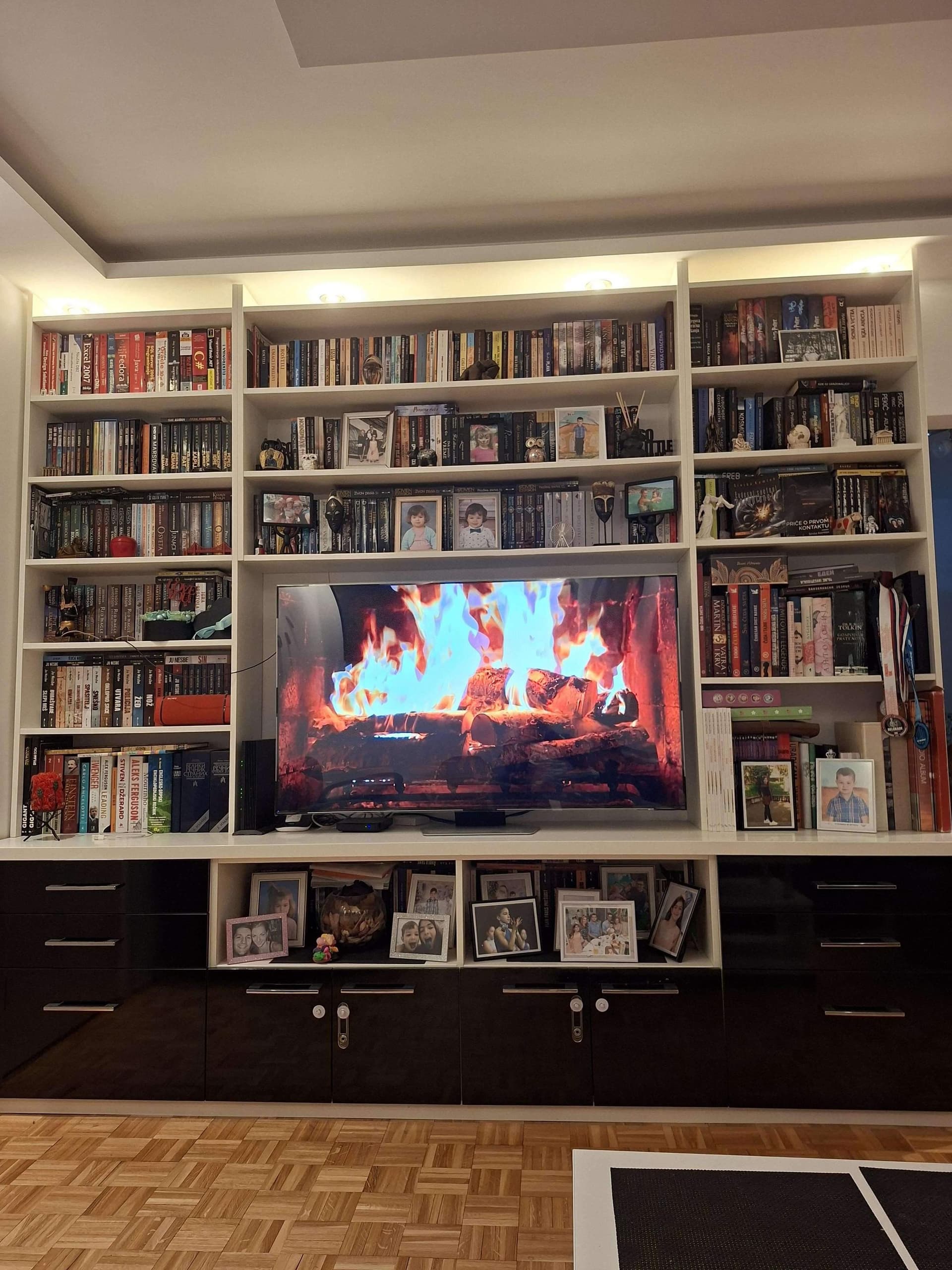 Uploaded bookshelf