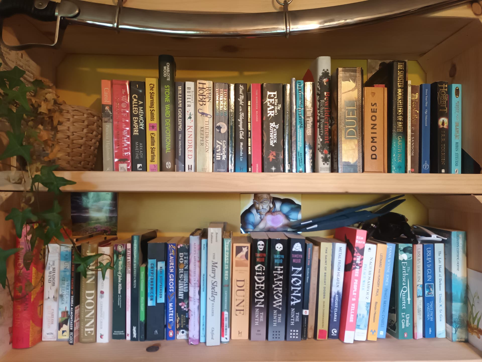 Uploaded bookshelf
