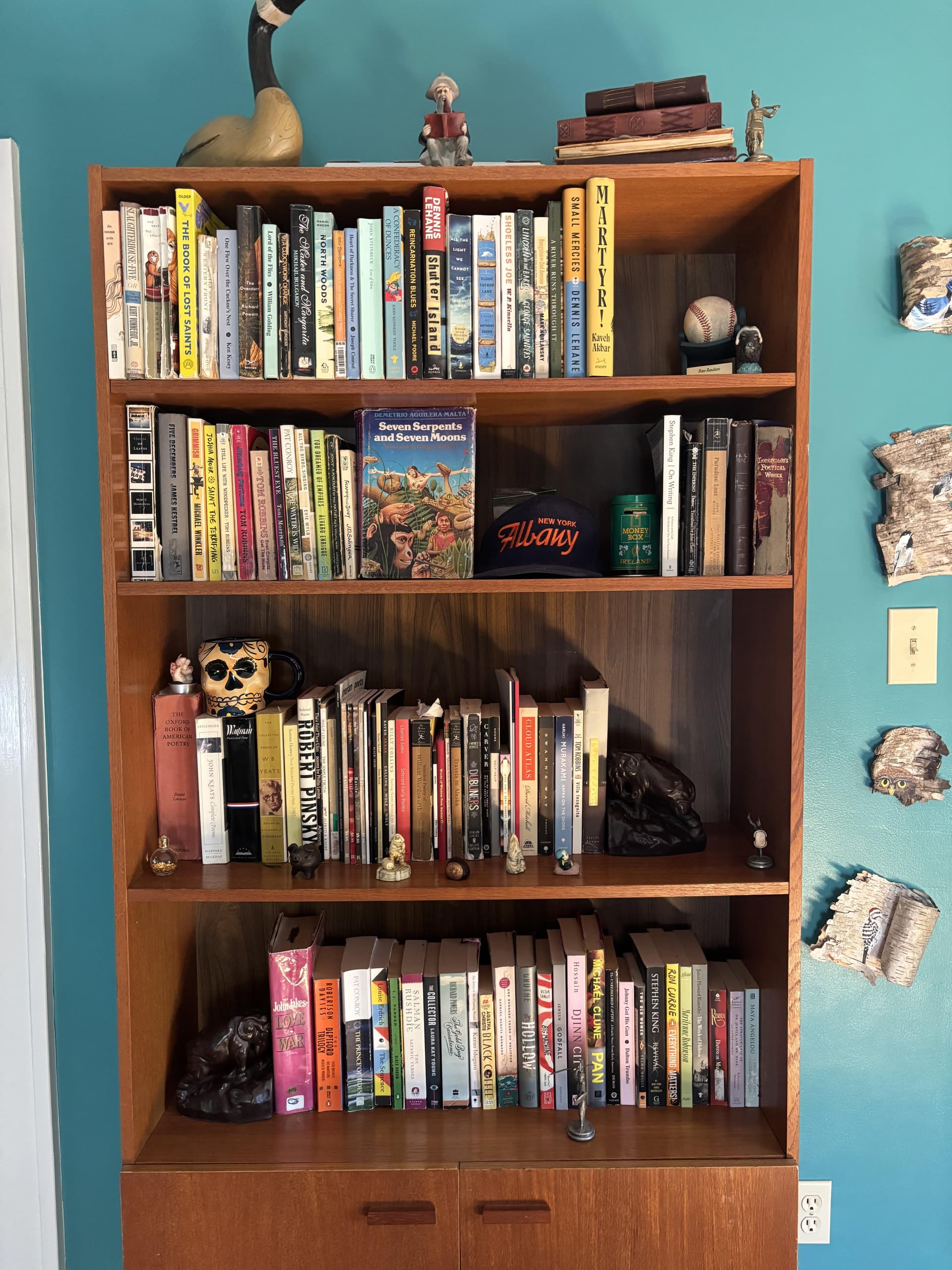 Uploaded bookshelf
